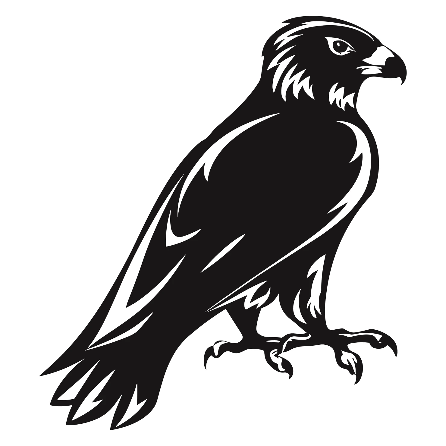 Falcon customizable silhouettes design #36283