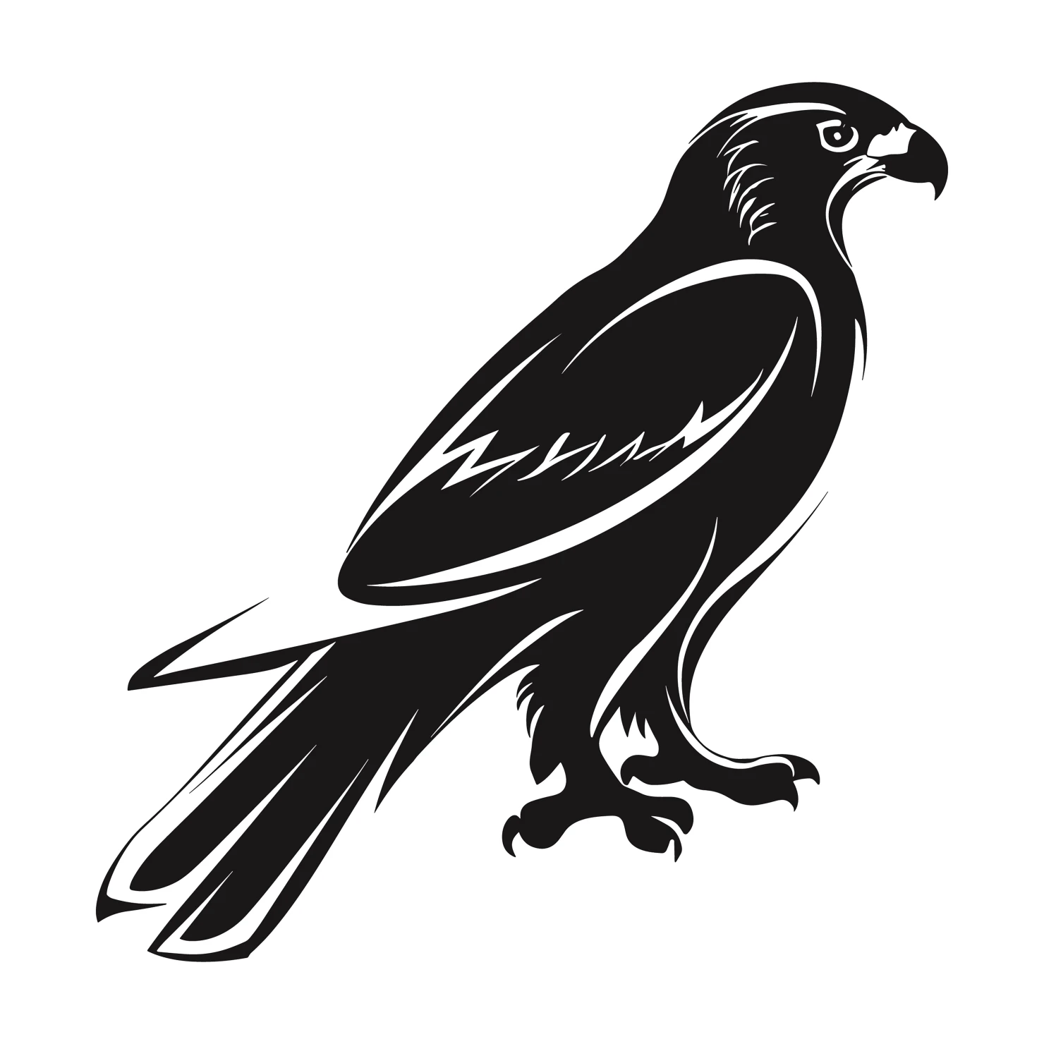 Falcon customizable silhouettes design #36287