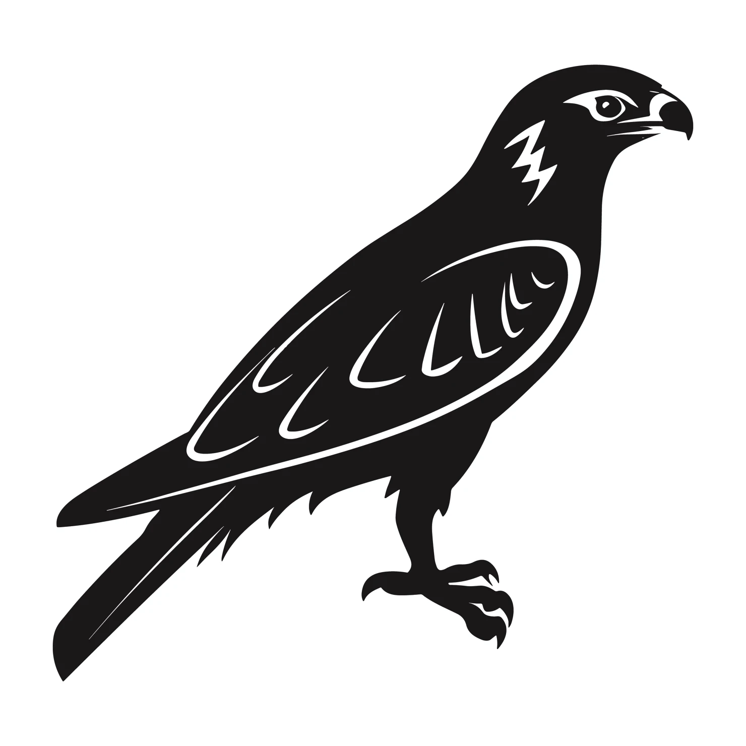 Falcon customizable silhouettes design #36291