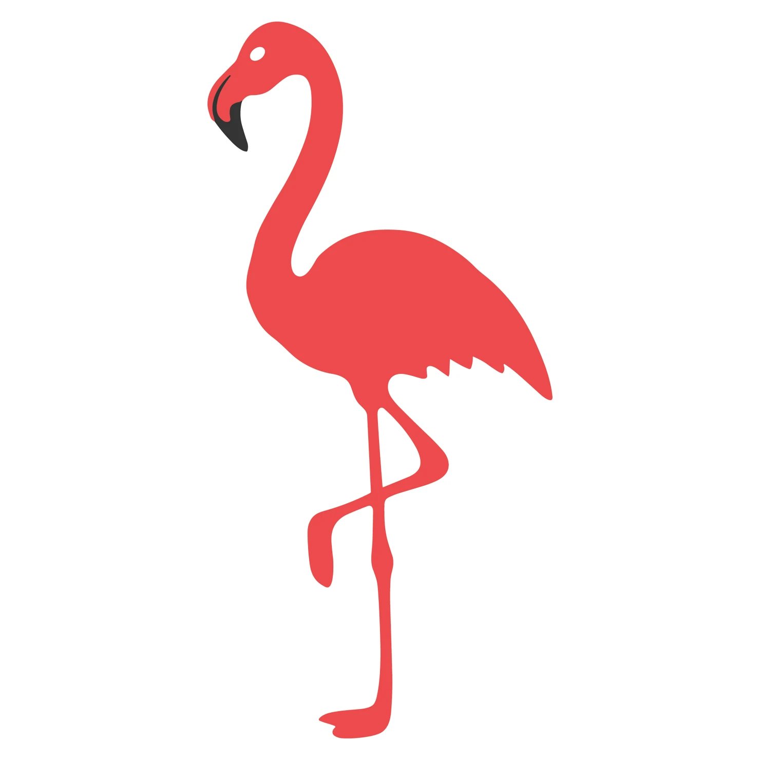 Flamingo customizable clip art design #36363