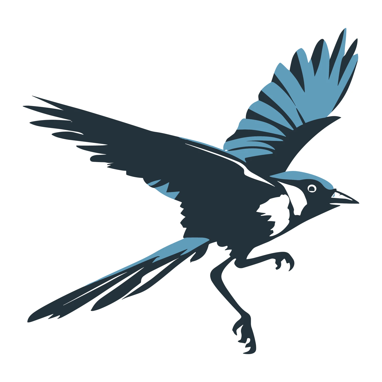 Blue jay customizable clip art design #36402