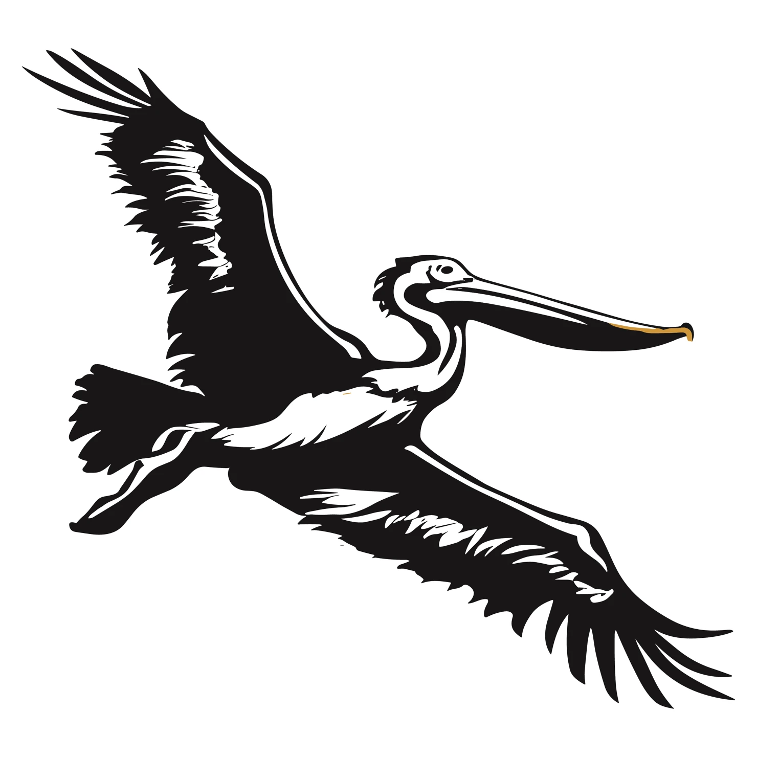 Pelican customizable silhouettes design #36447