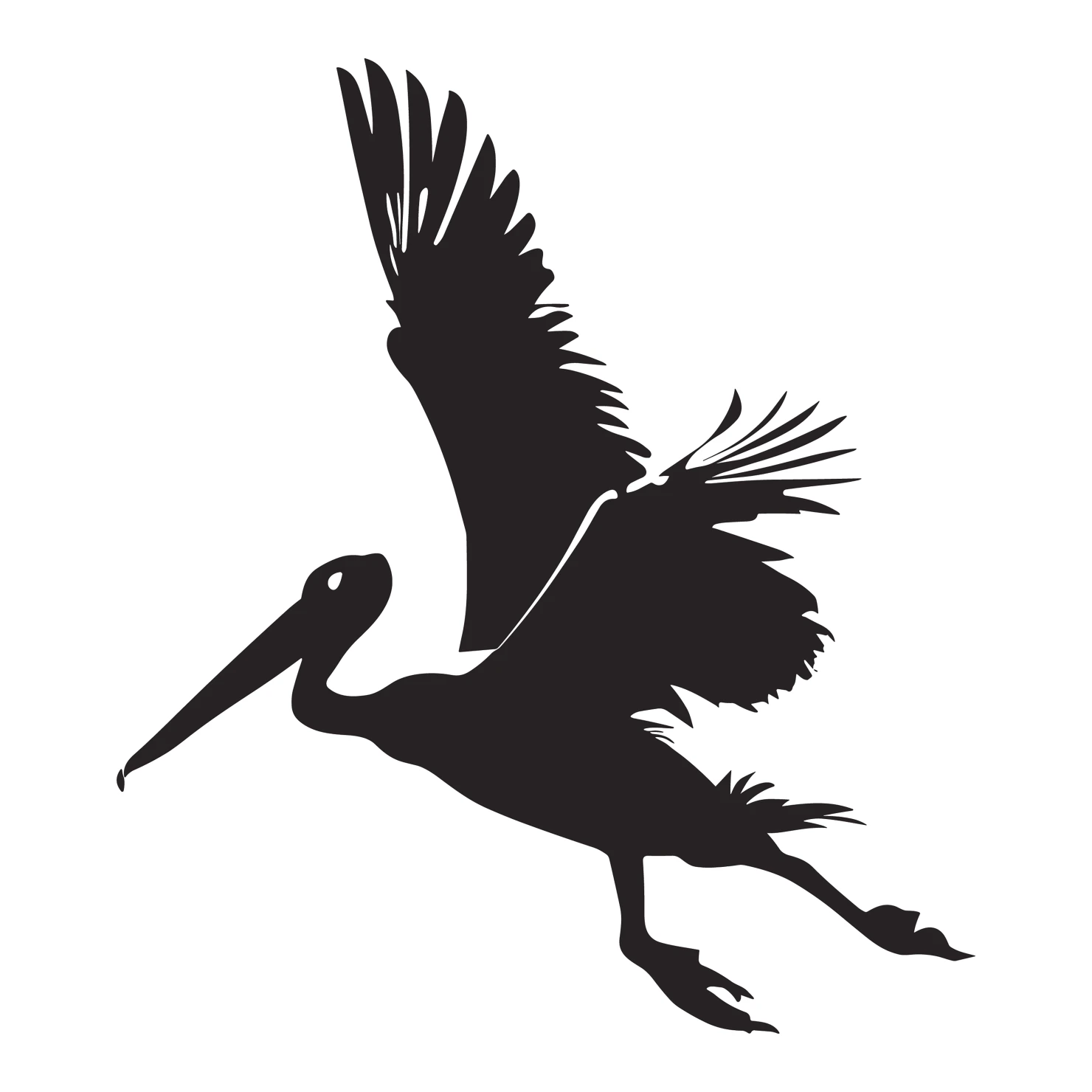Pelican customizable silhouettes design #36452