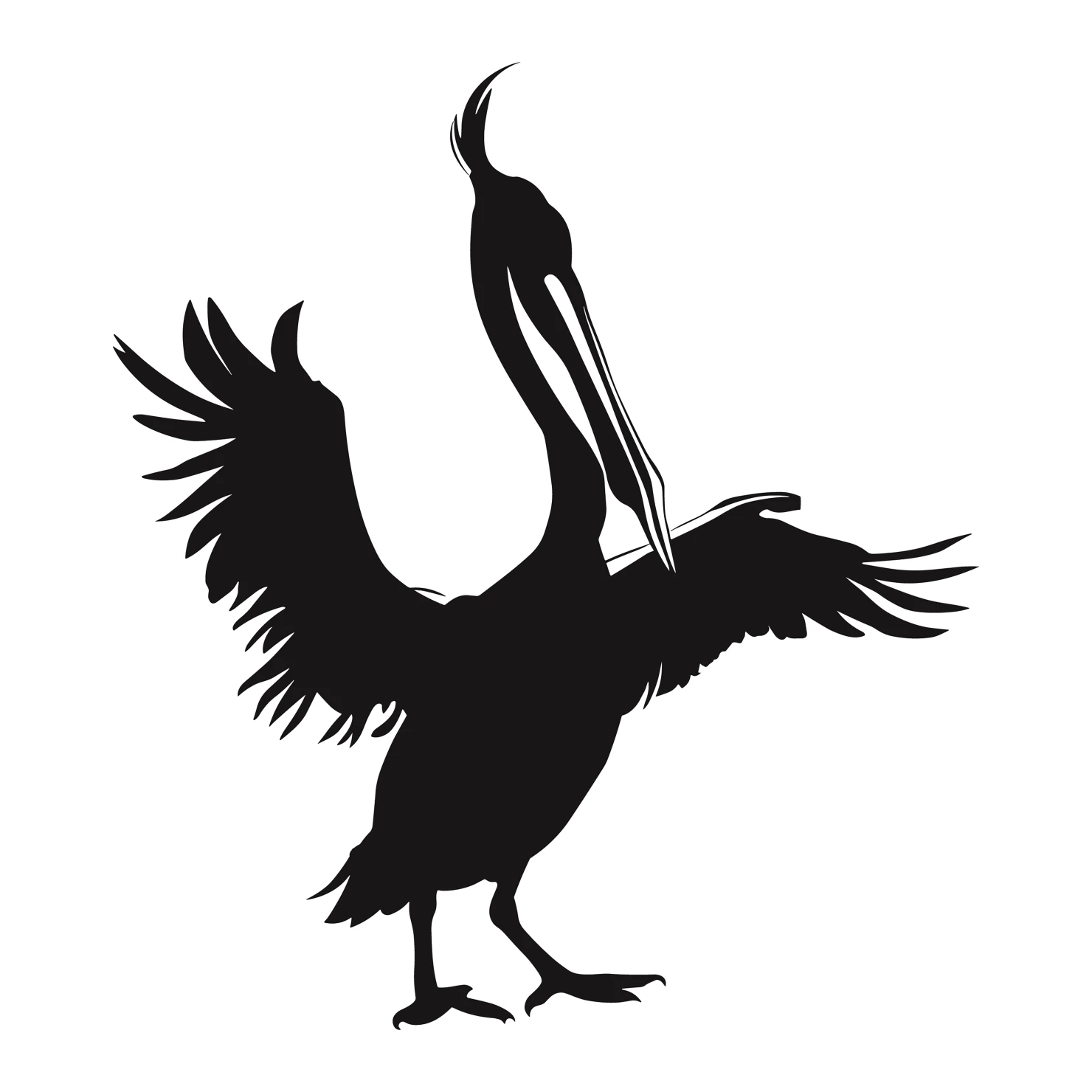 Pelican customizable silhouettes design #36459