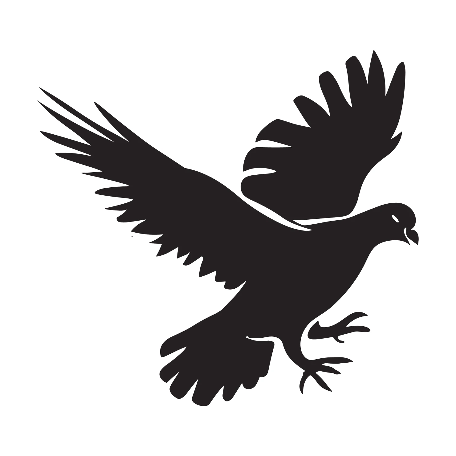 Pigeon customizable silhouettes design #36468