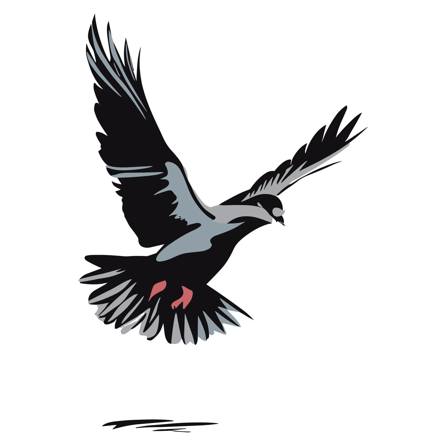 Pigeon customizable clip art design #36478