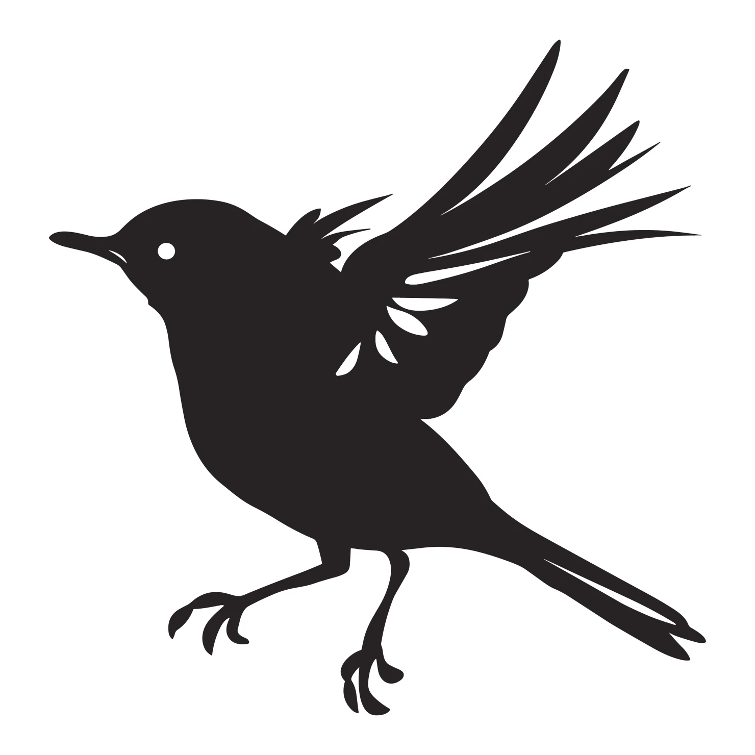 Robin customizable silhouettes design #36487