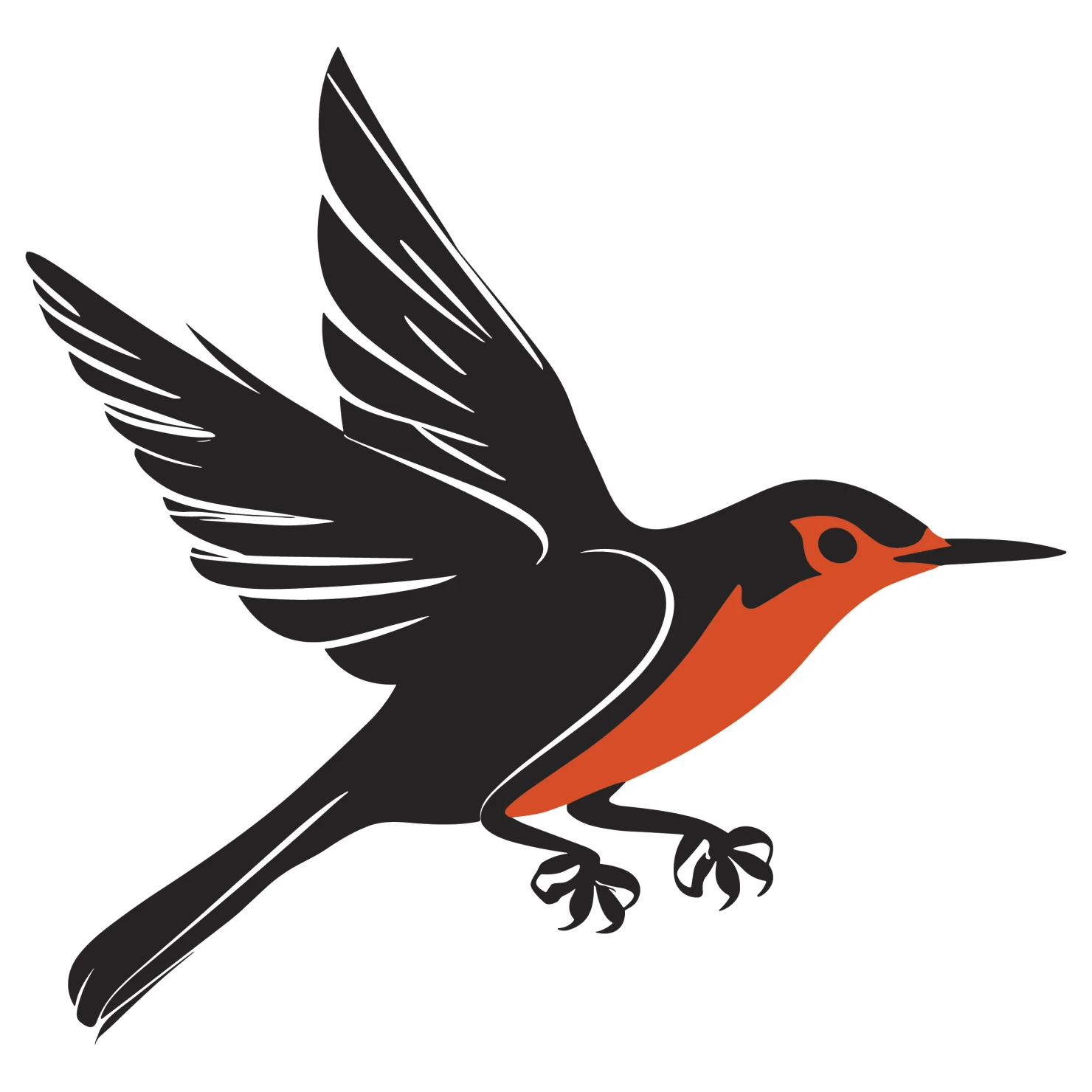 Robin customizable clip art design #36493