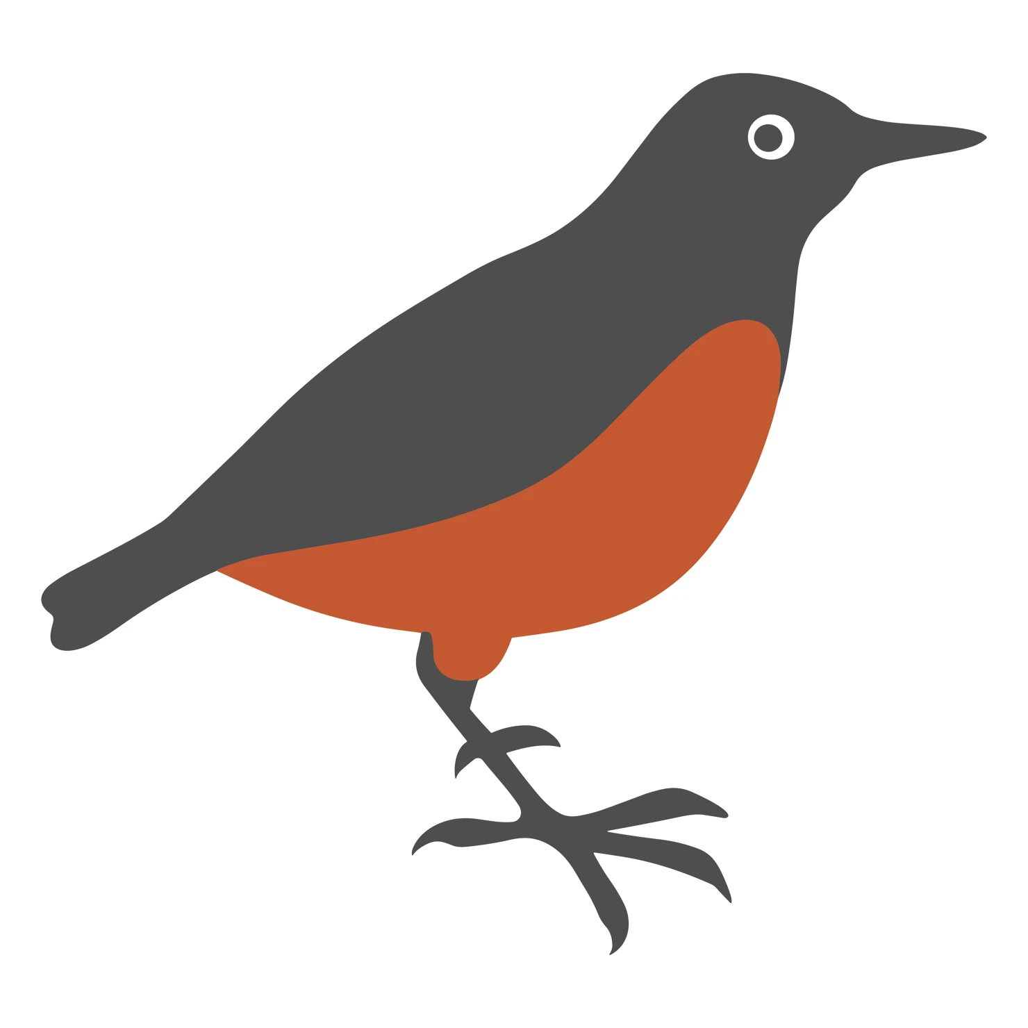Robin customizable clip art design #36494