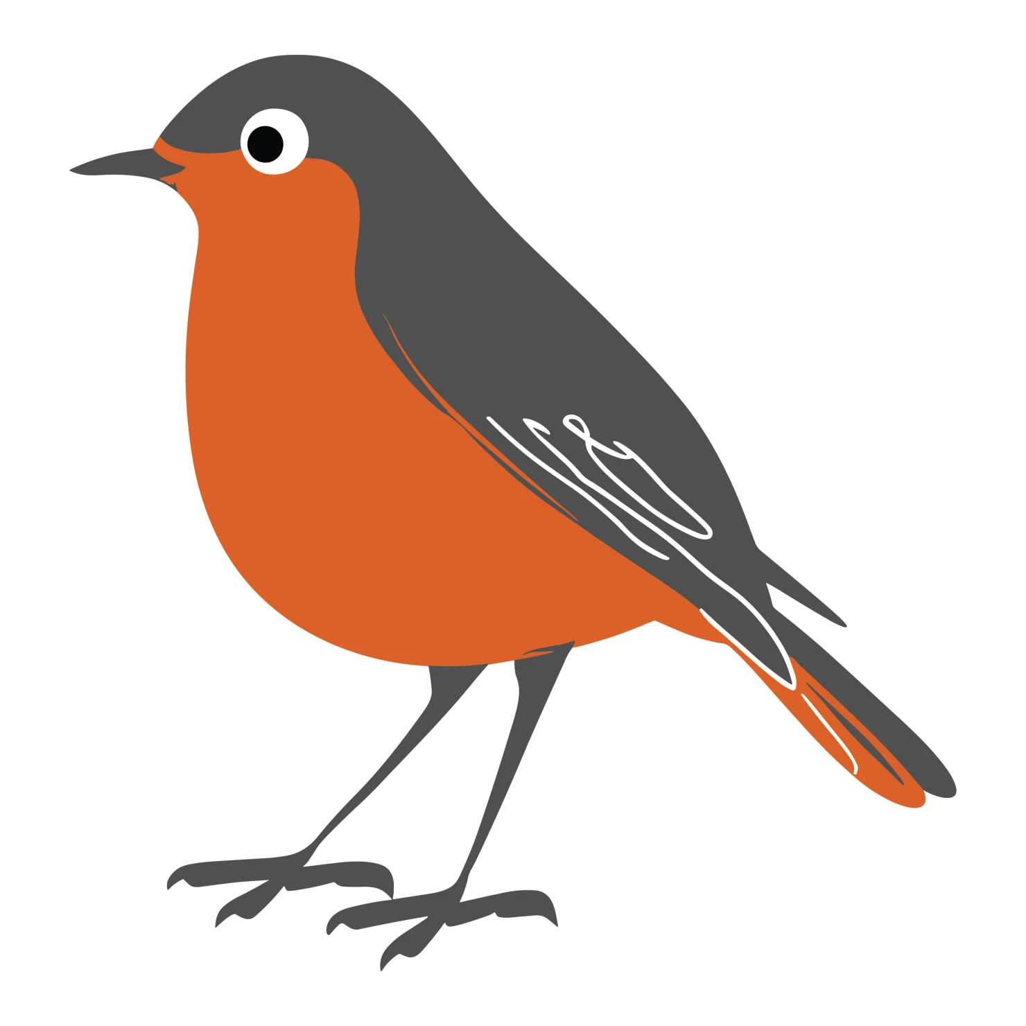 Robin customizable clip art design #36496