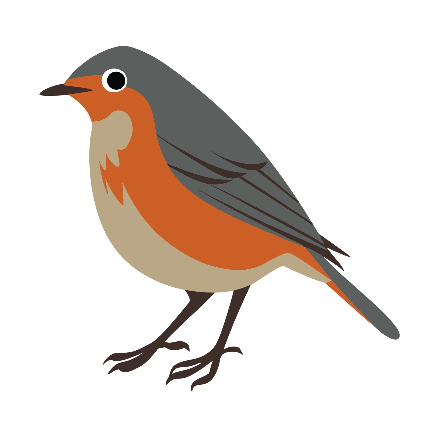Robin customizable clip art design #36503