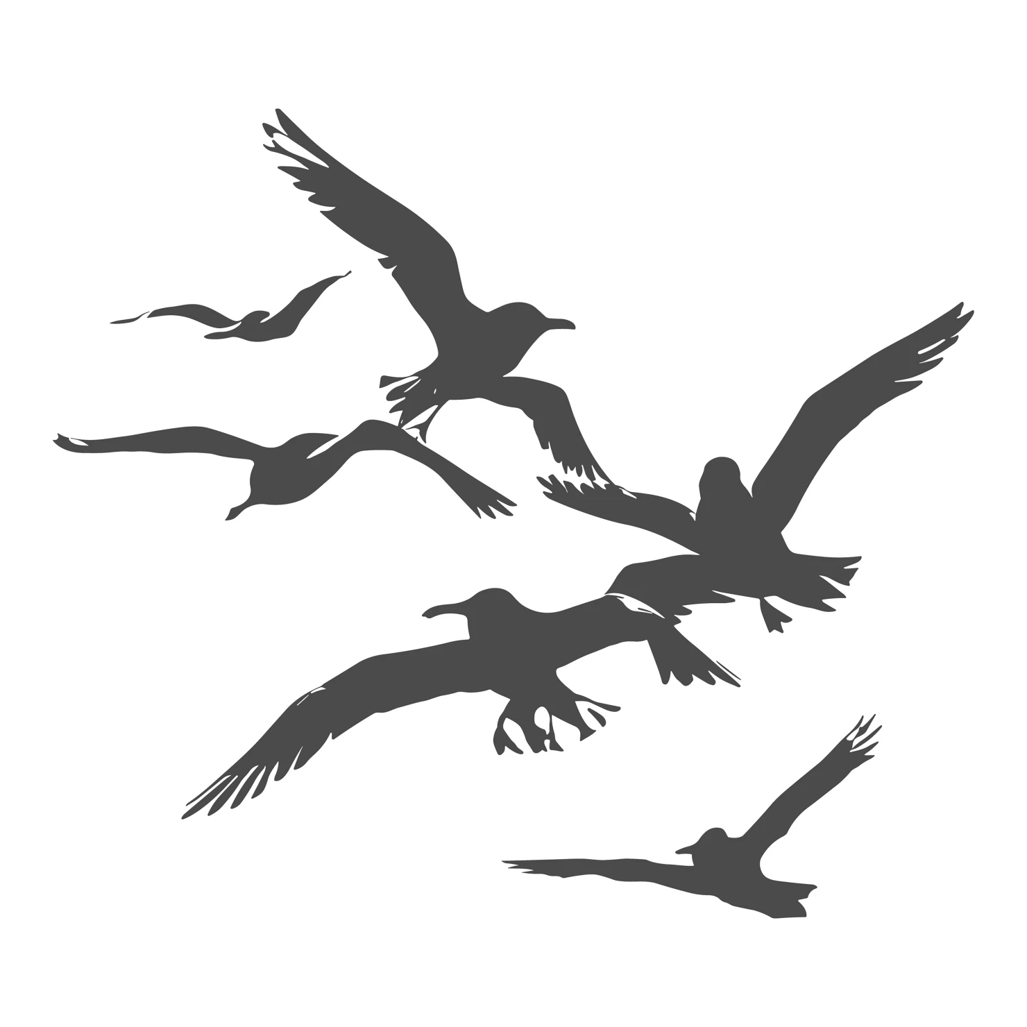 seagull customizable silhouettes design #36507