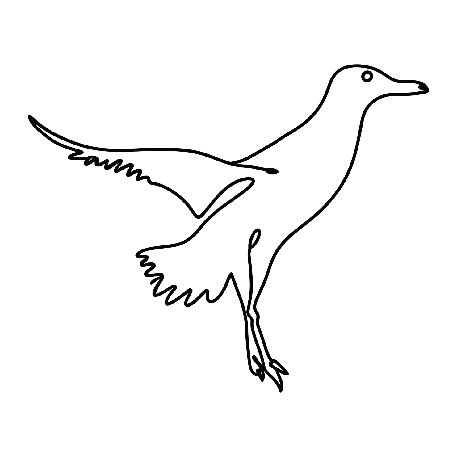 seagull customizable clip art design #36523
