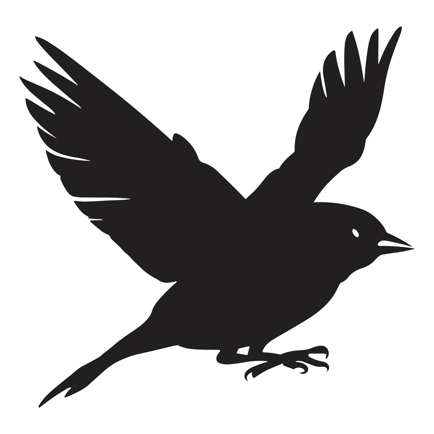 sparrow customizable silhouettes design #36526