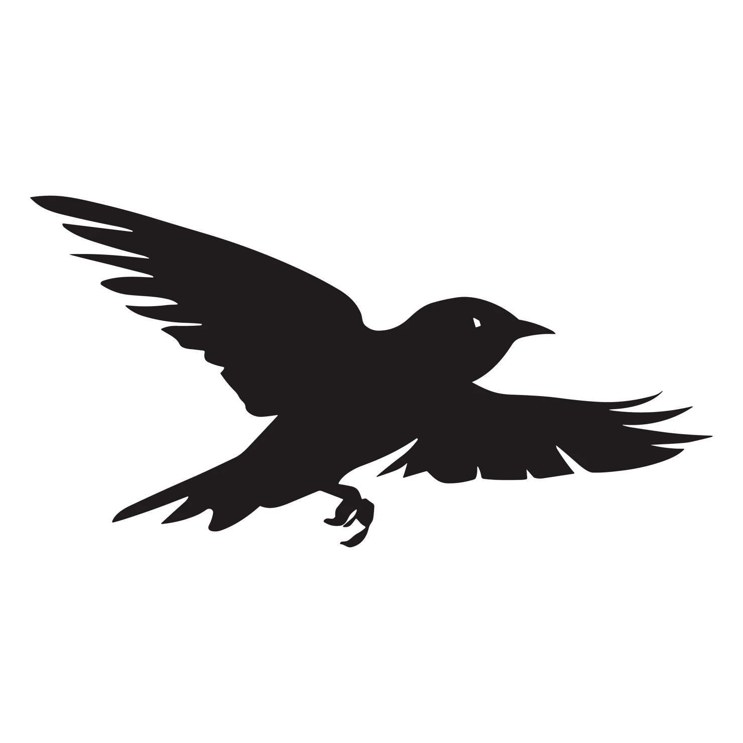 sparrow customizable silhouettes design #36532