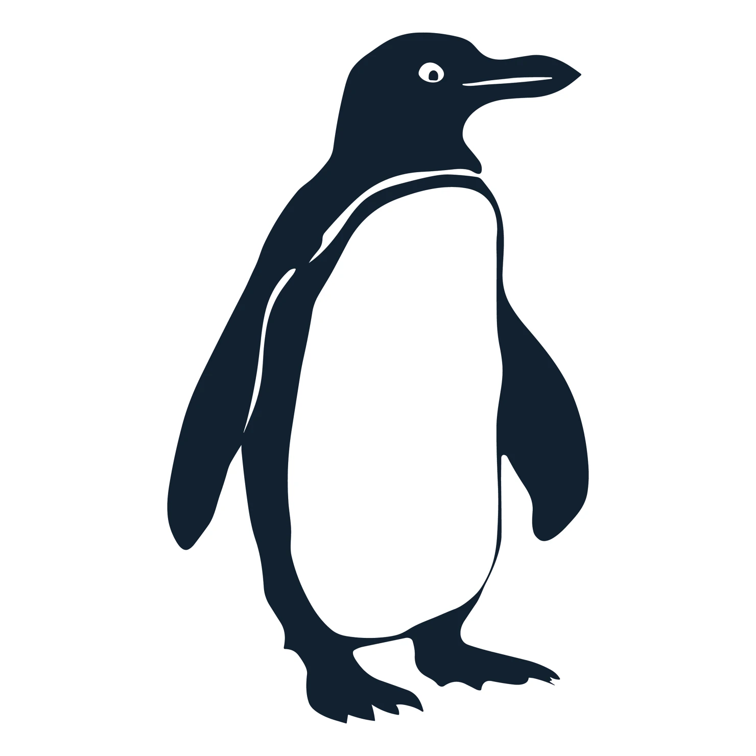 Penguin customizable clip art design #36563
