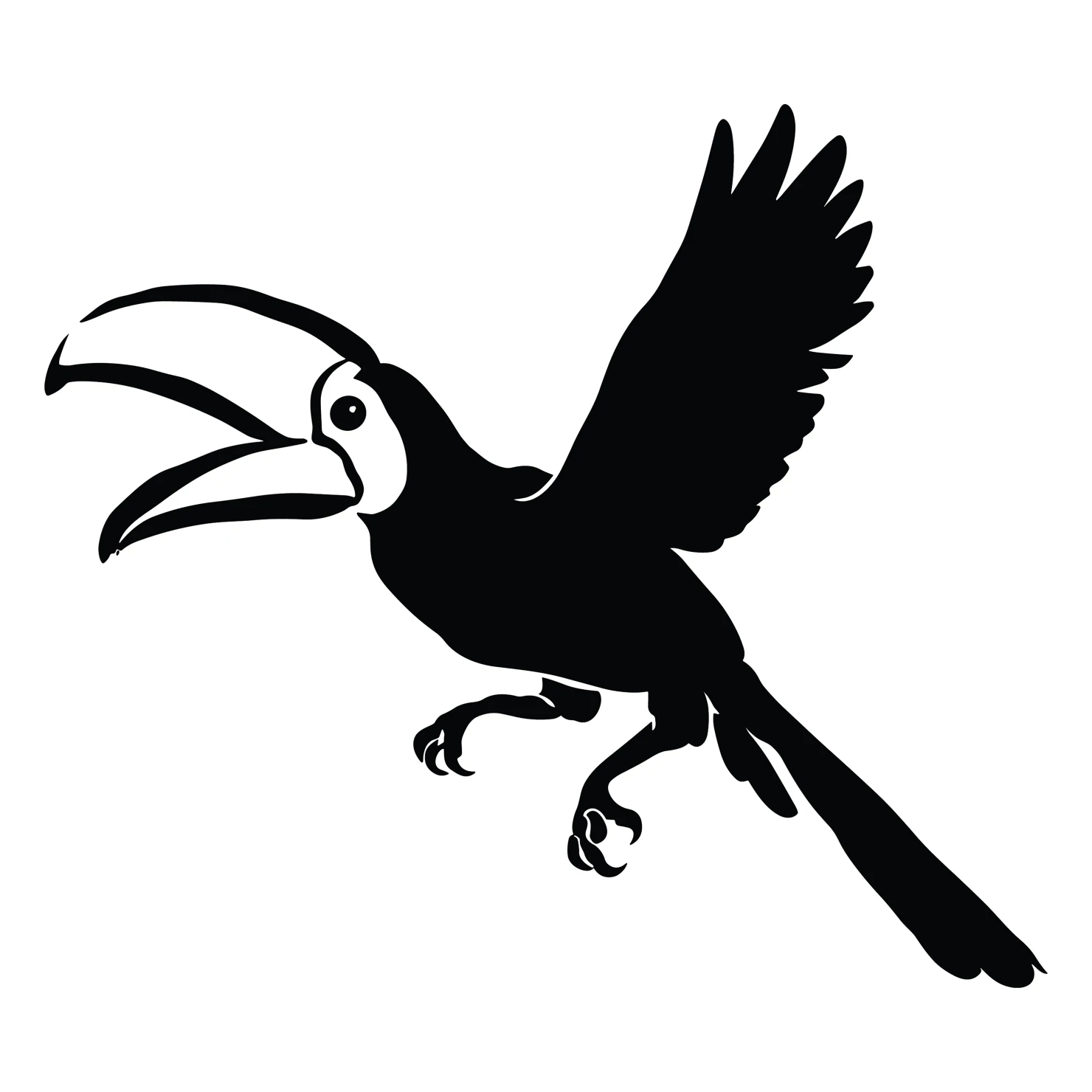 Toucan customizable clip art design #36584