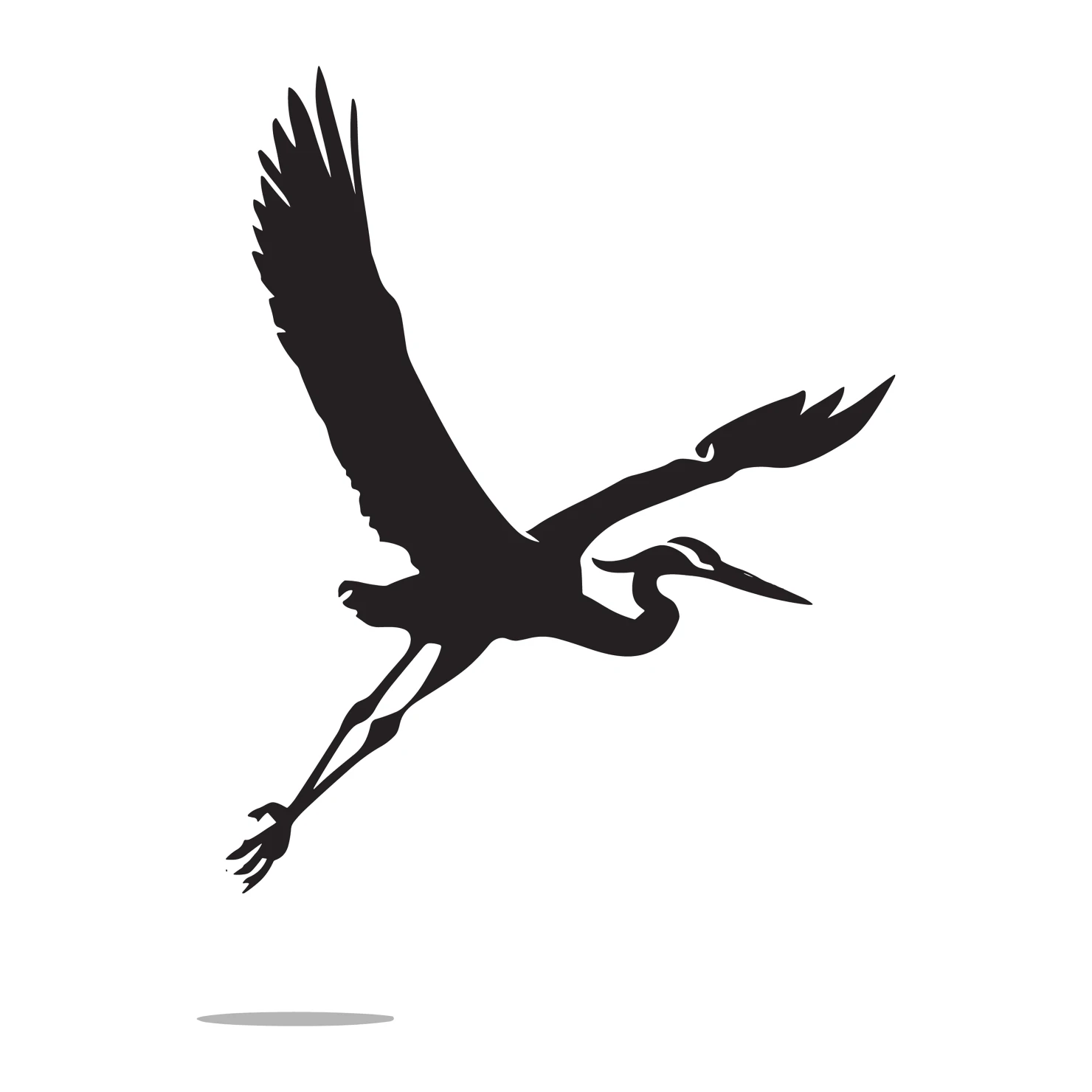 Heron customizable silhouettes design #36614