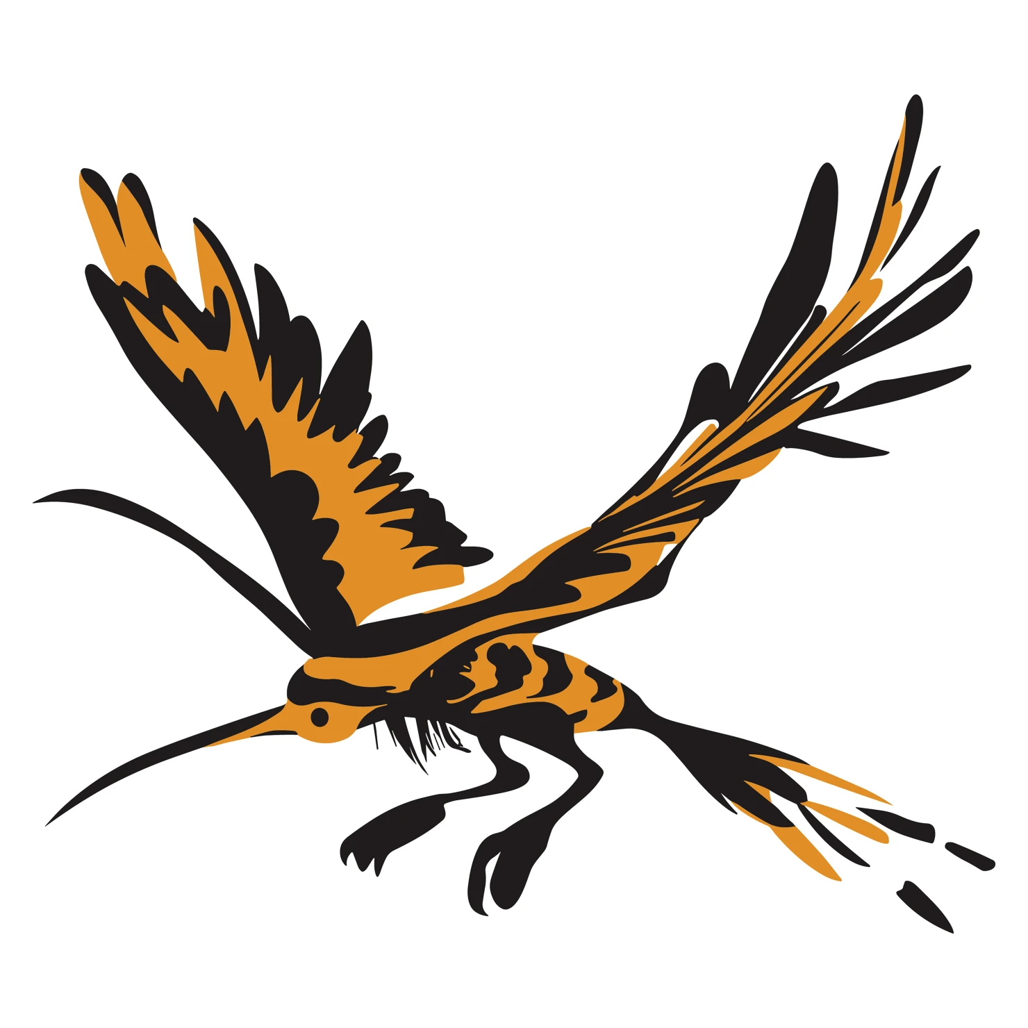 Hoopoe customizable clip art design #36633
