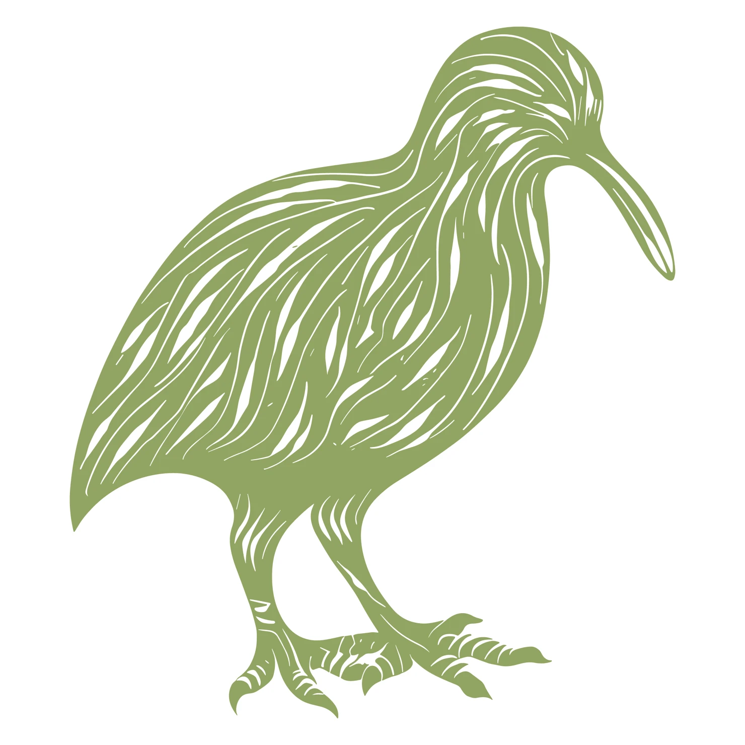 Kiwi customizable clip art design #36665