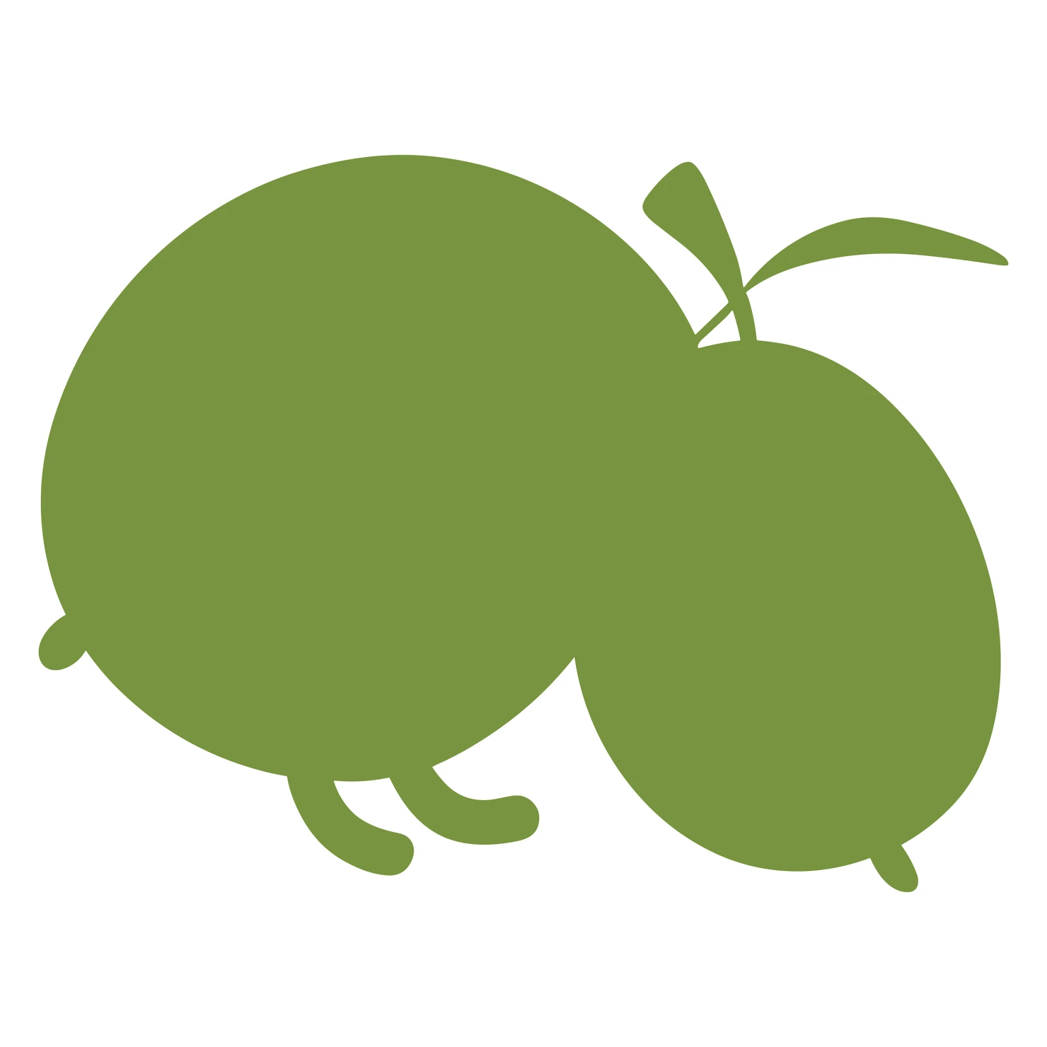 Kiwi customizable clip art design #36673