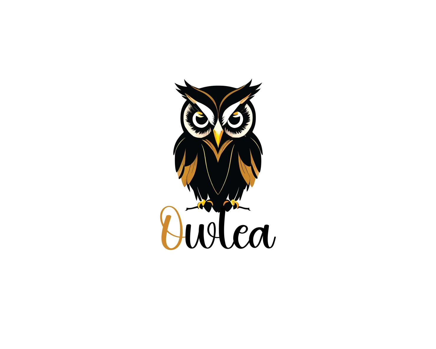 Owl customizable logo set design #36710