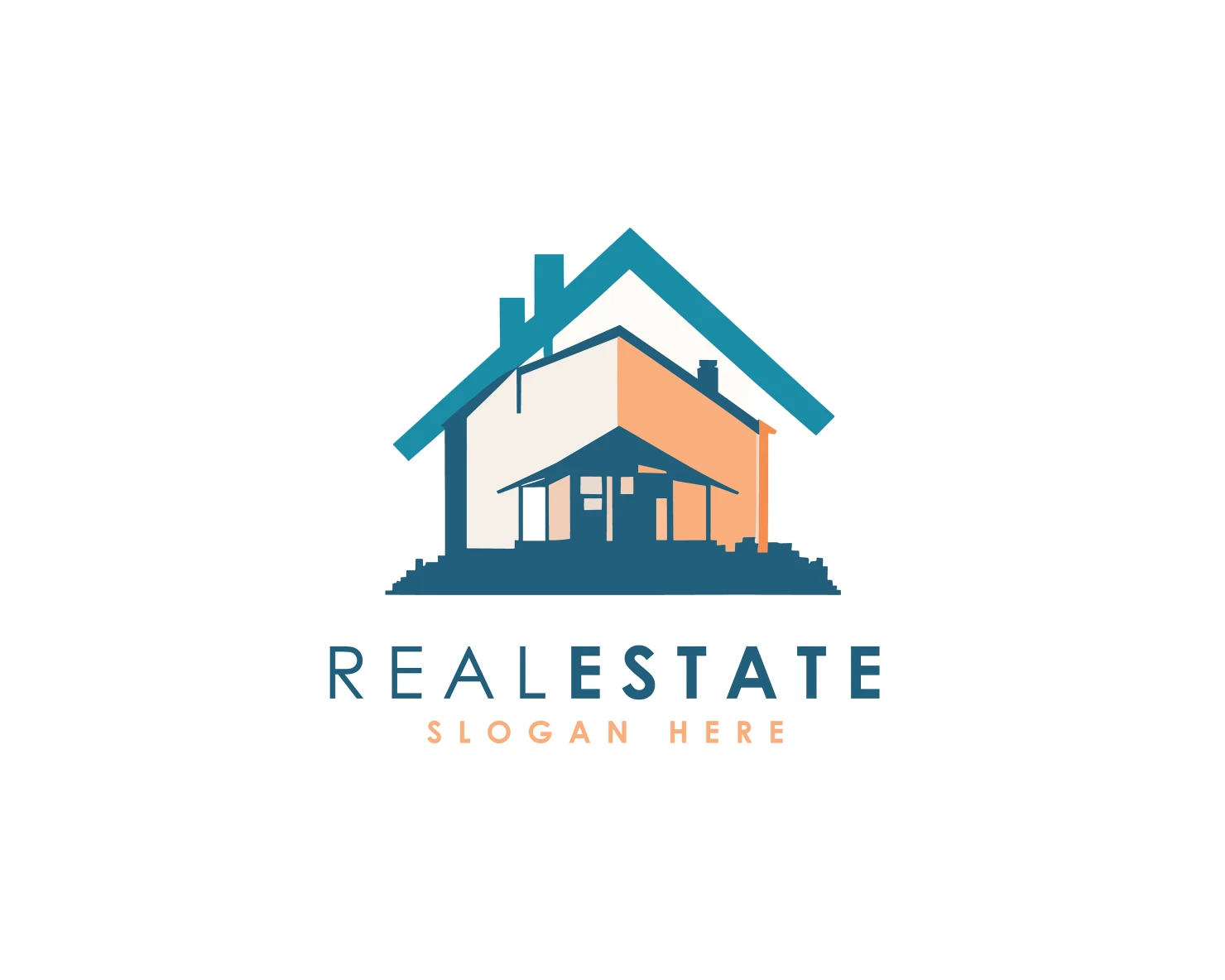 Real-estate customizable logo set design #36712