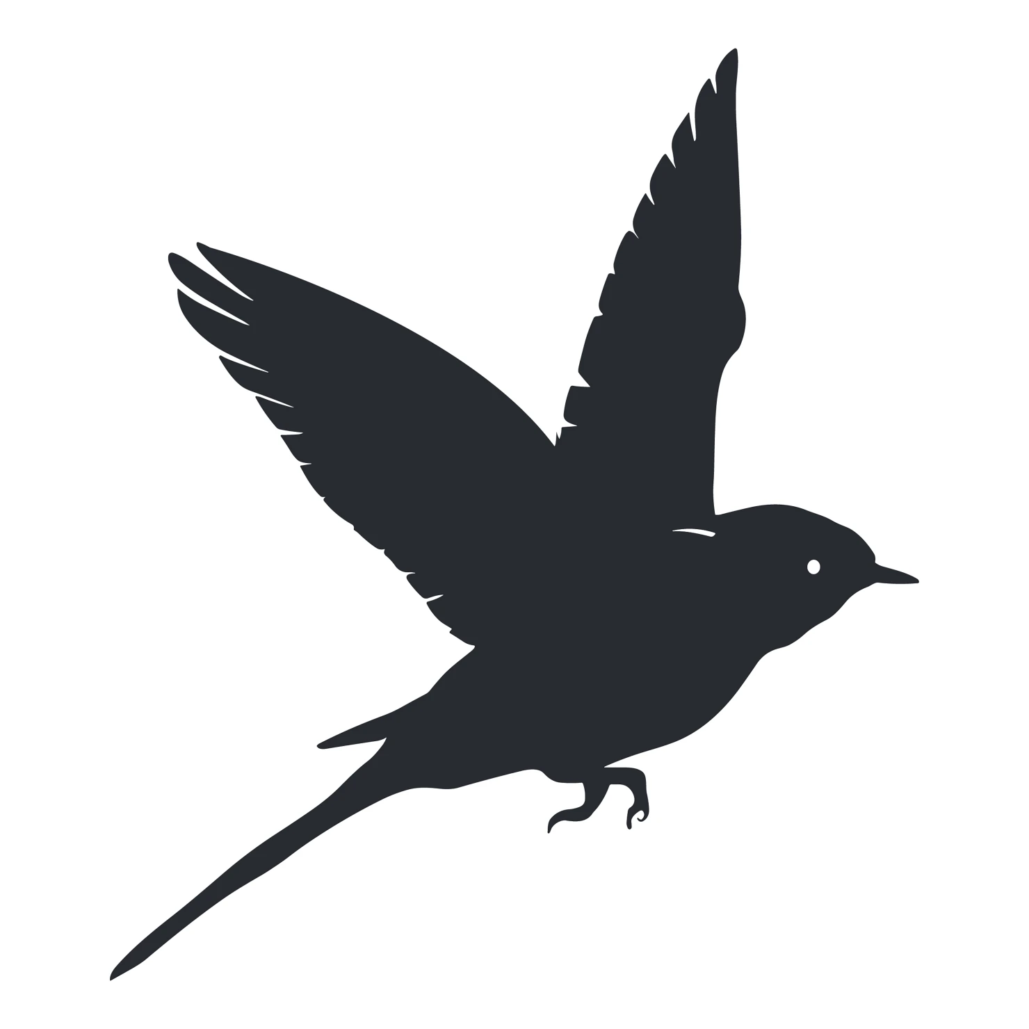Swallow customizable silhouettes set design #36769