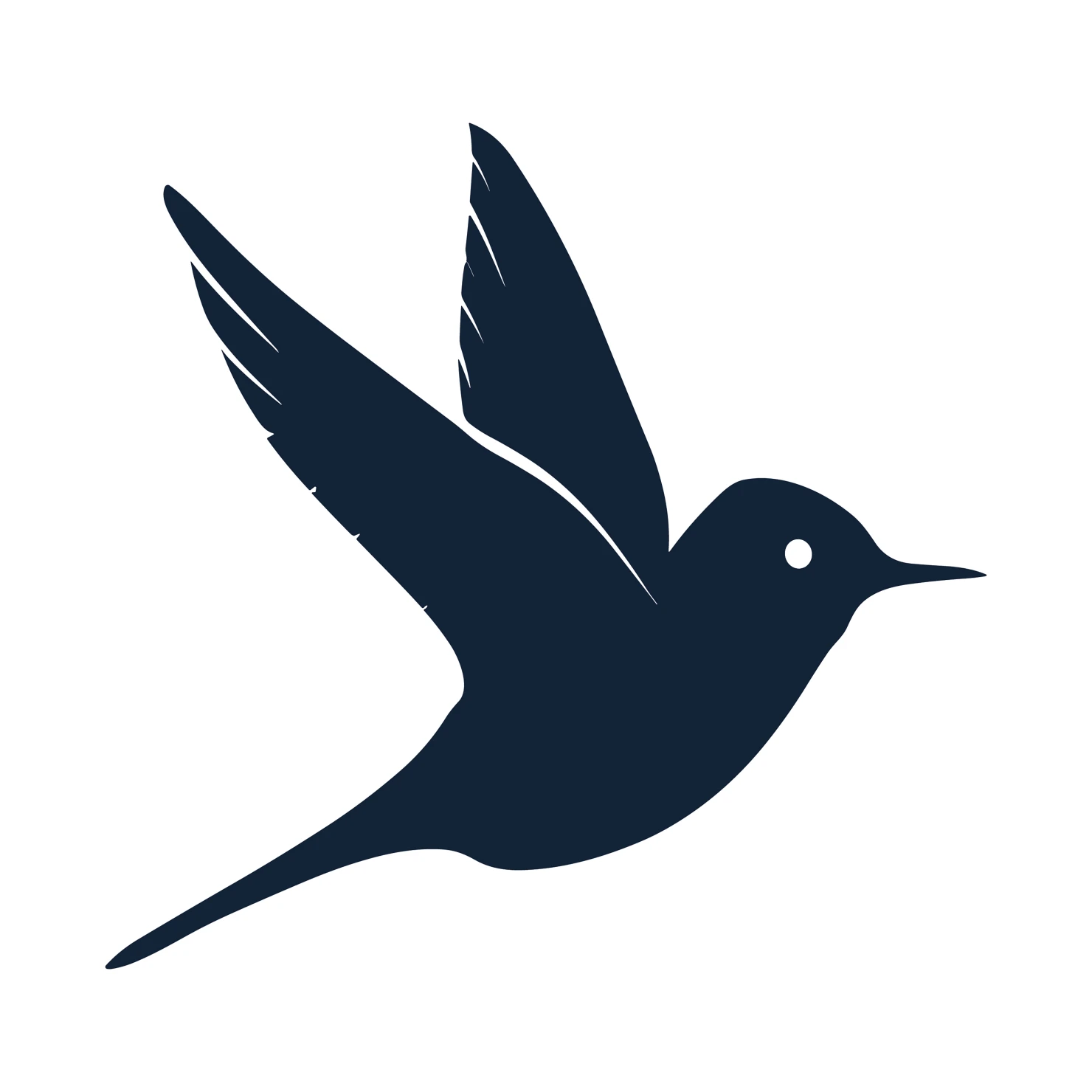 Swallow customizable silhouettes set design #36777