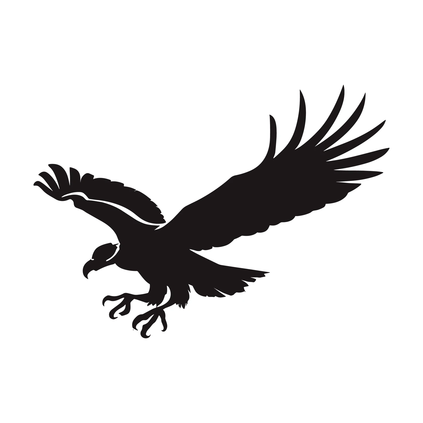 Vulture customizable silhouettes set design #36785