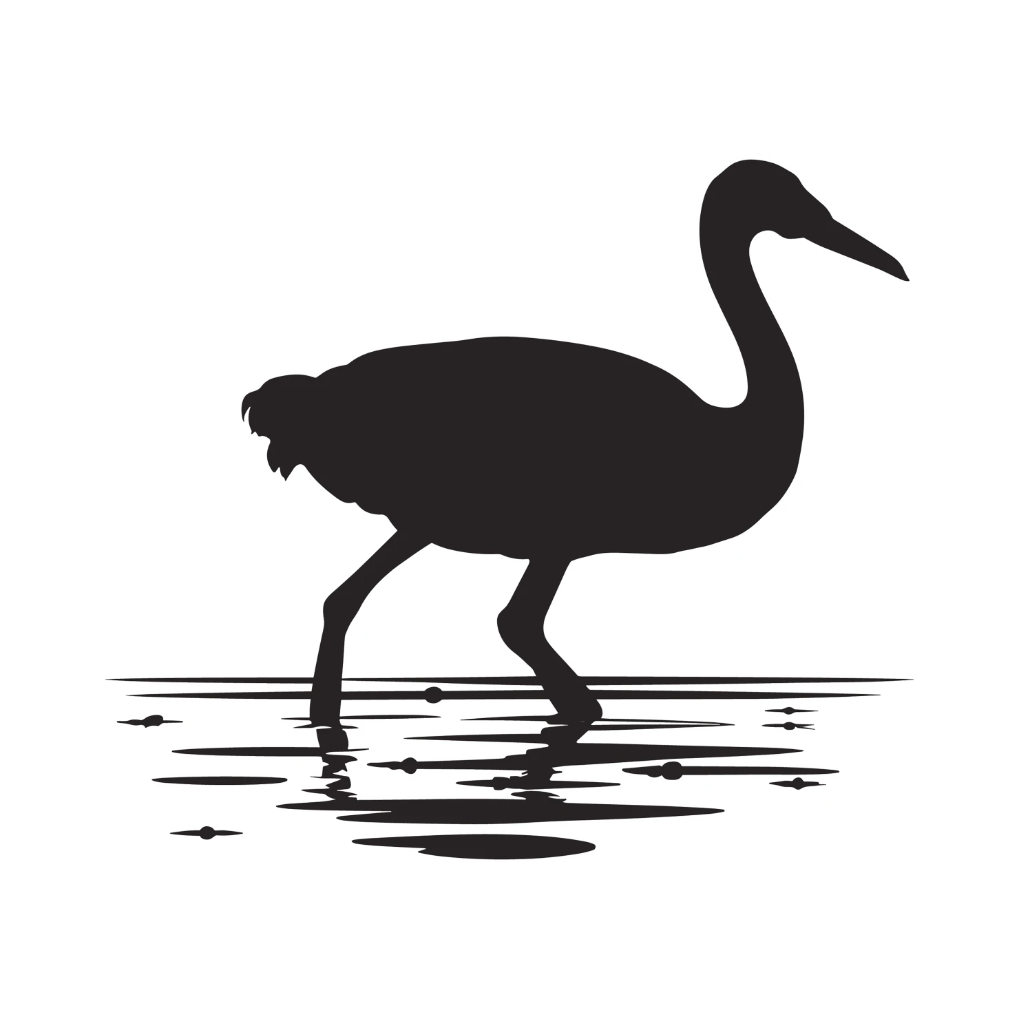 Jacana customizable silhouettes set design #36904