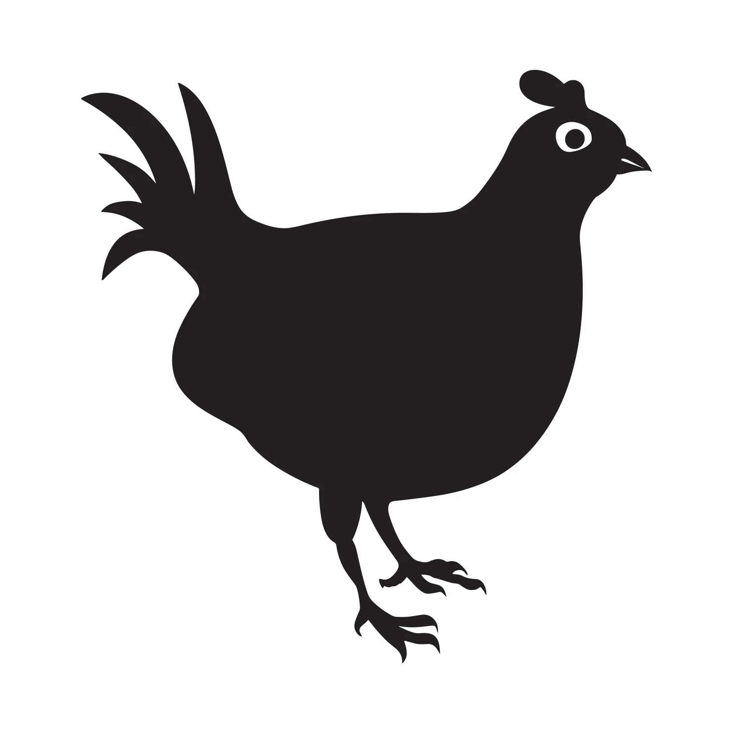 Quail customizable silhouettes set design #36960