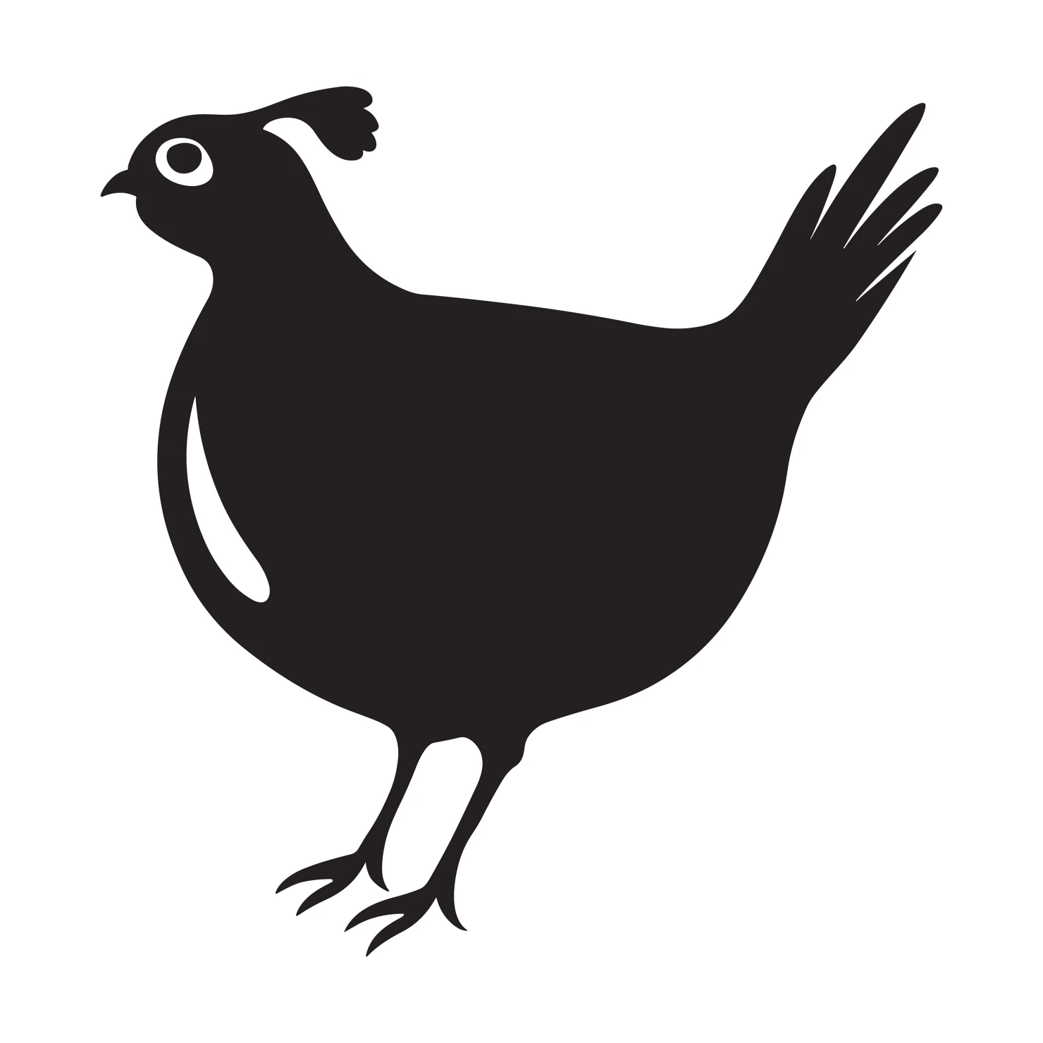 Quail customizable silhouettes set design #36965