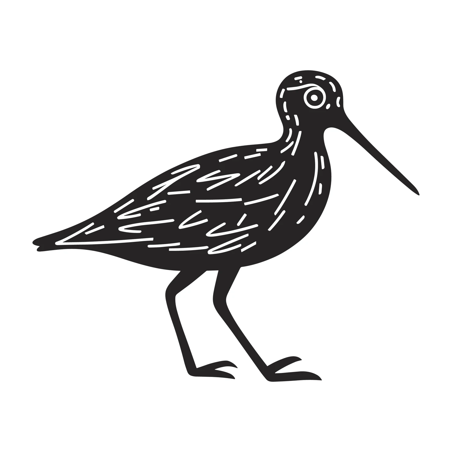 Snipe customizable clip art set design #36979