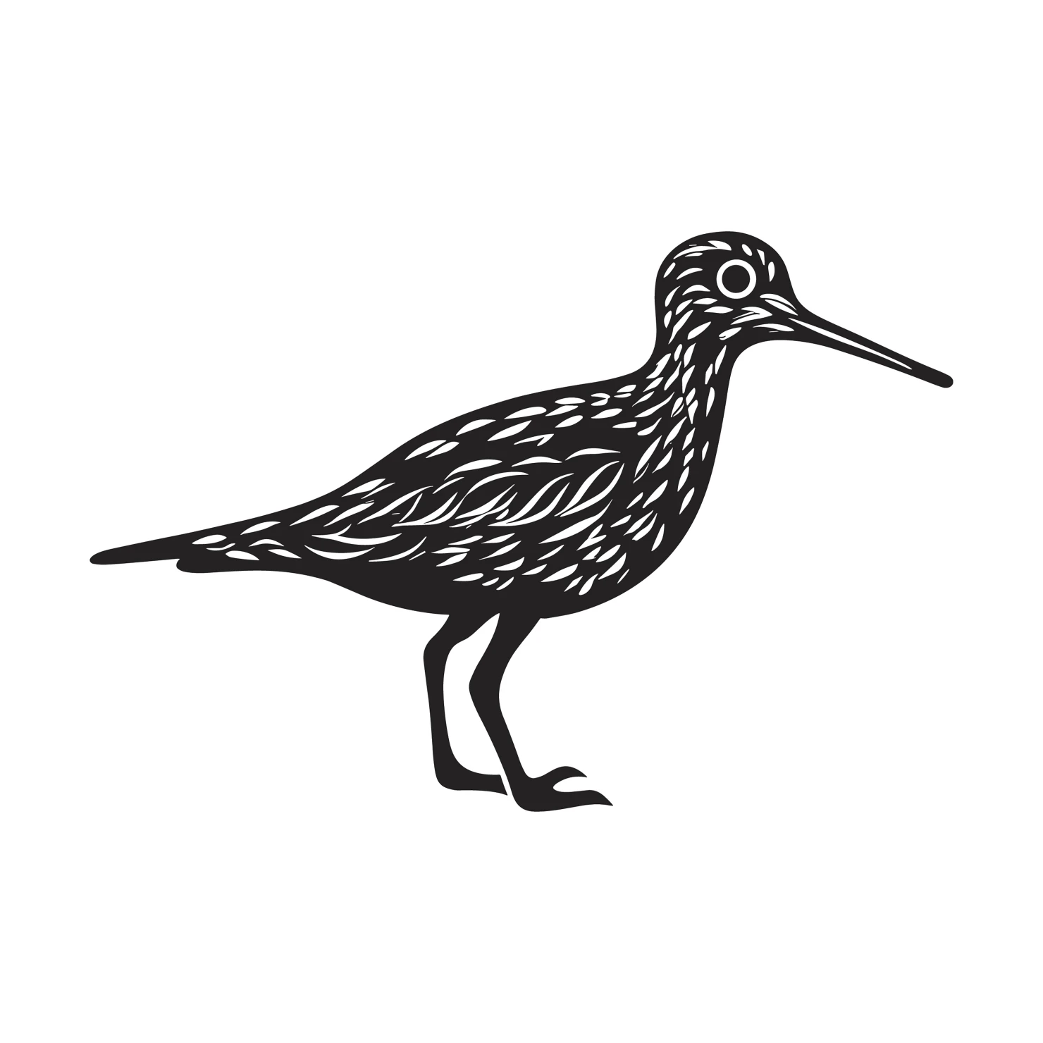 Snipe customizable clip art set design #36985