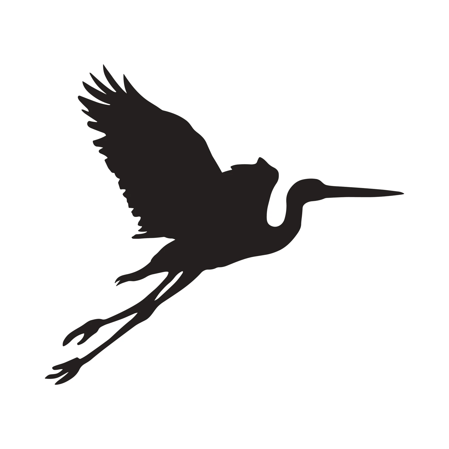 Stork customizable silhouettes set design #37015