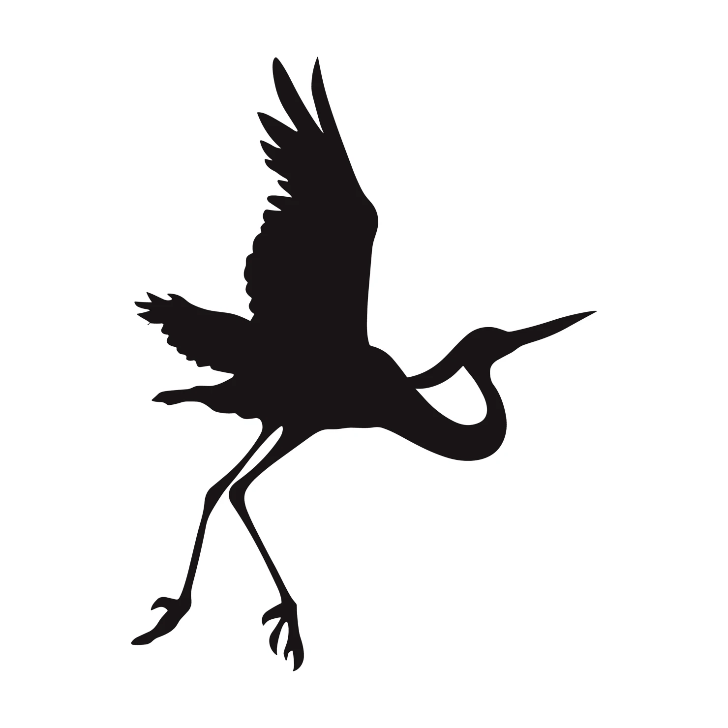 Stork customizable silhouettes set design #37017
