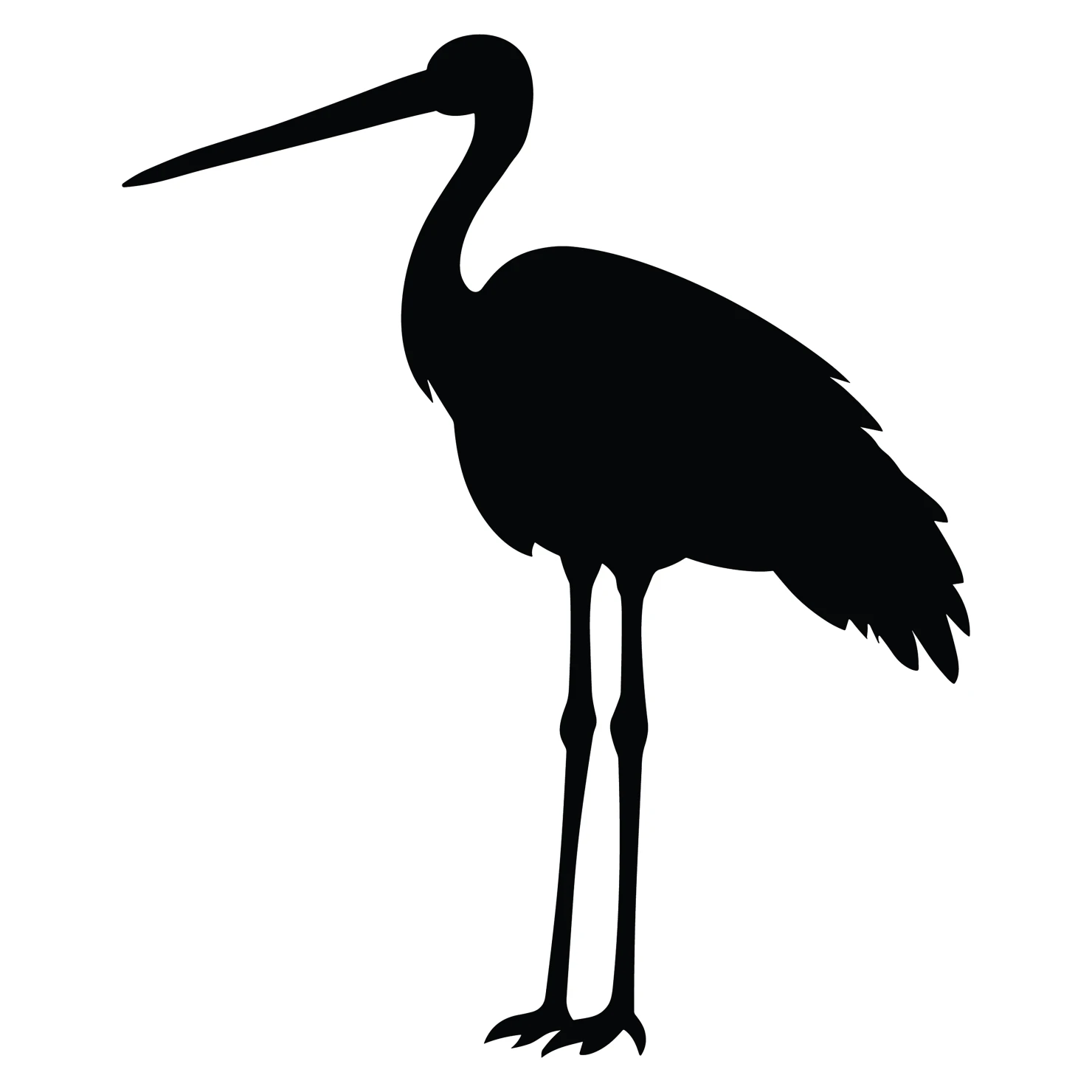 Stork customizable silhouettes set design #37018