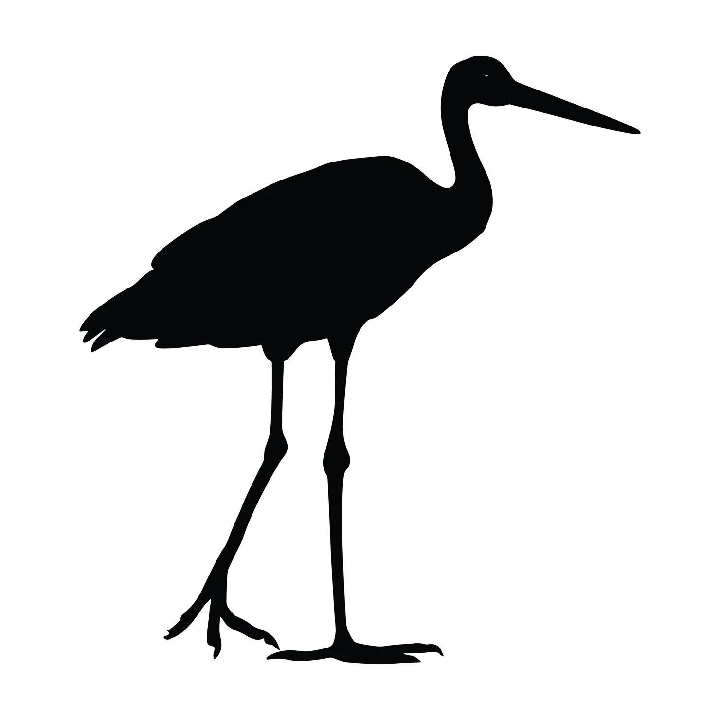 Stork customizable silhouettes set design #37021