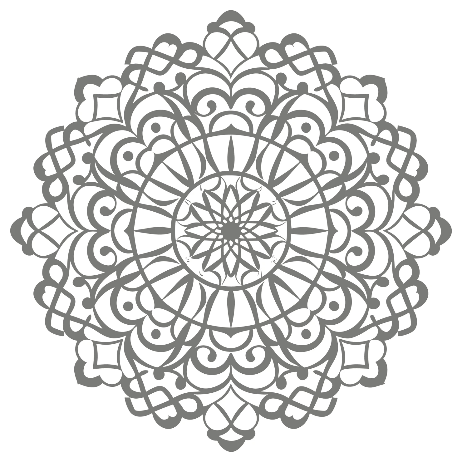 Geometric customizable clip art set design #37169
