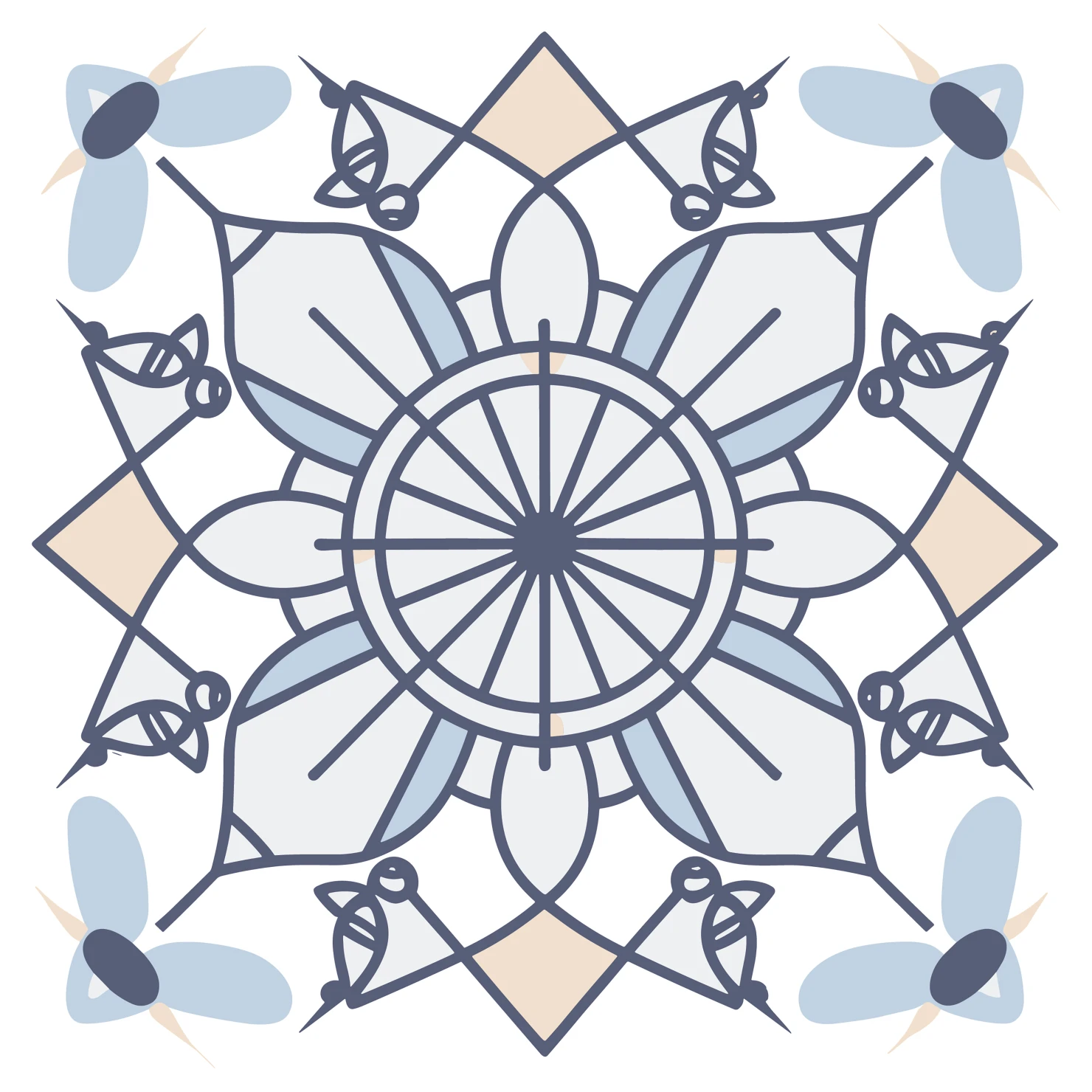 Geometric customizable clip art set design #37179