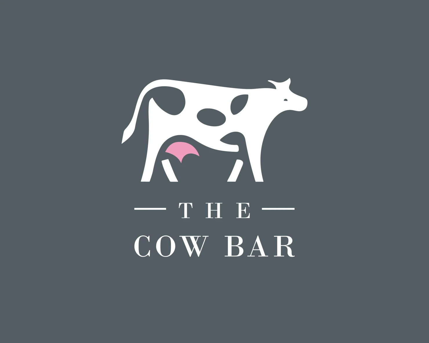 Cow customizable logo set design #37200