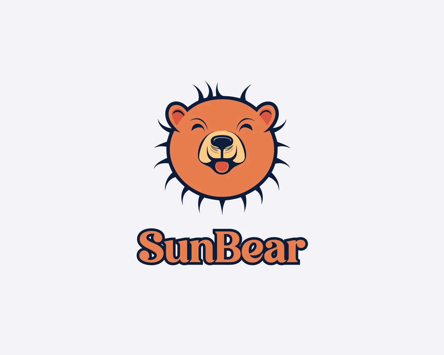 Bear customizable logo set design #37209