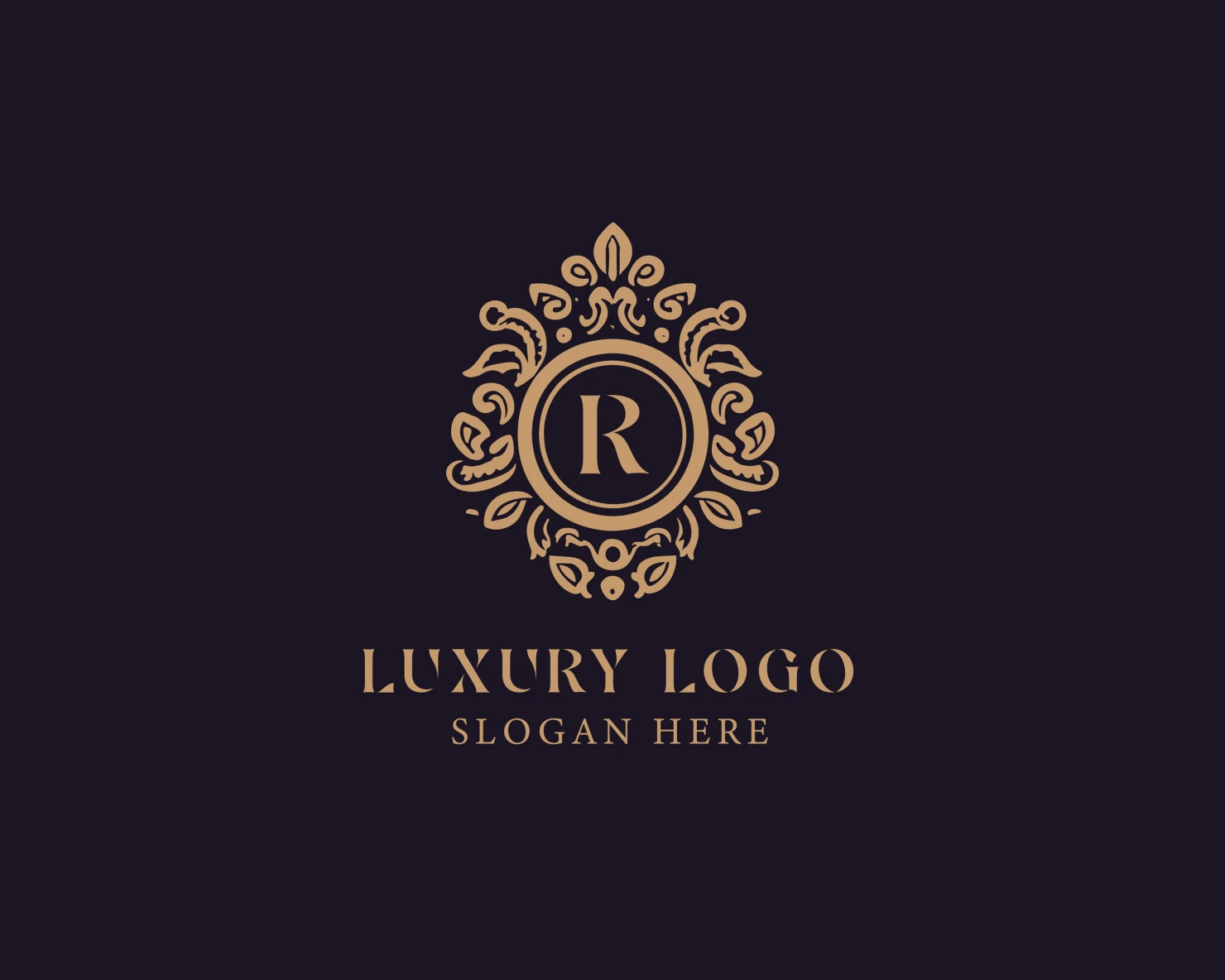 Luxury customizable logo set design #37223