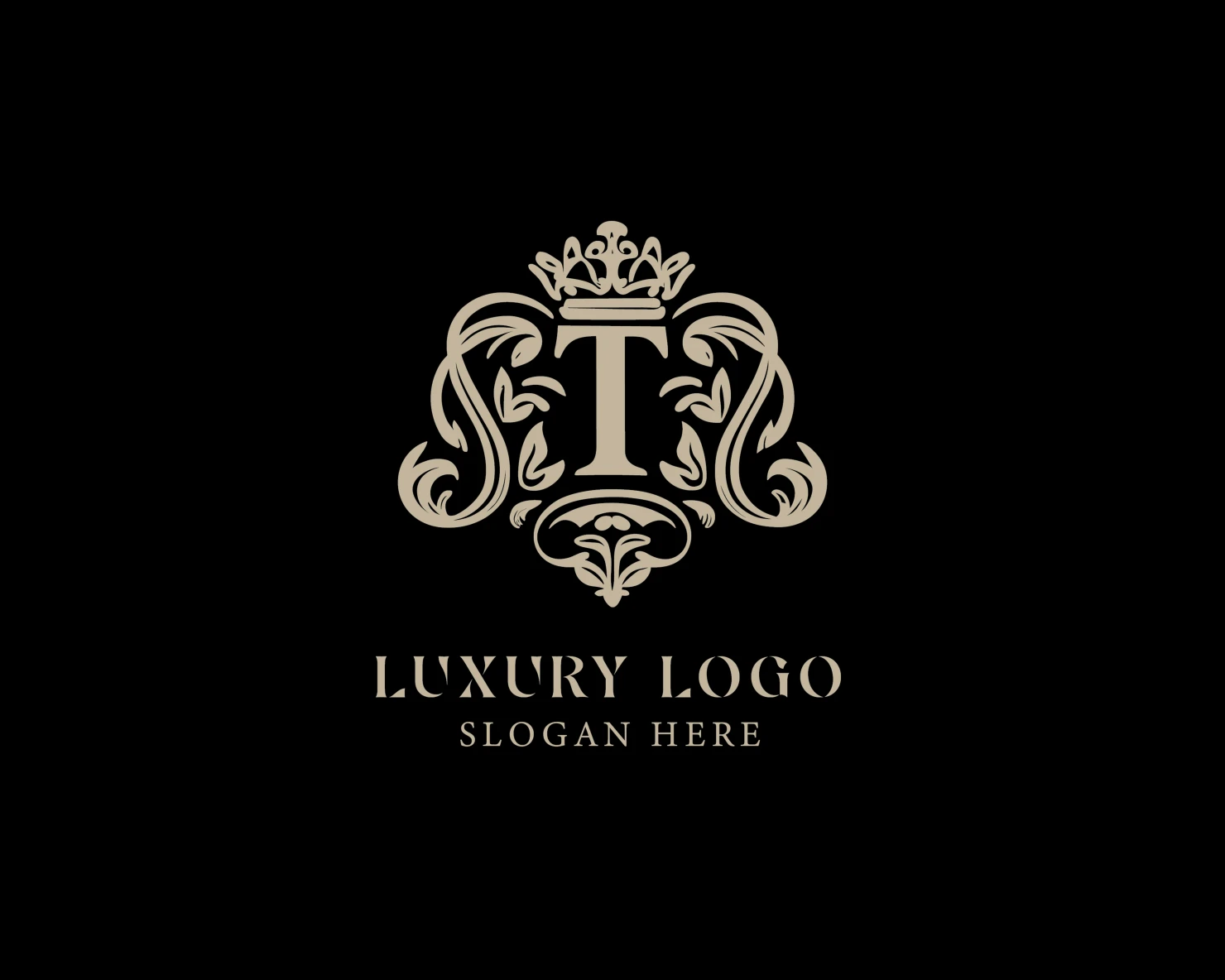 Luxury customizable logo set design #37224