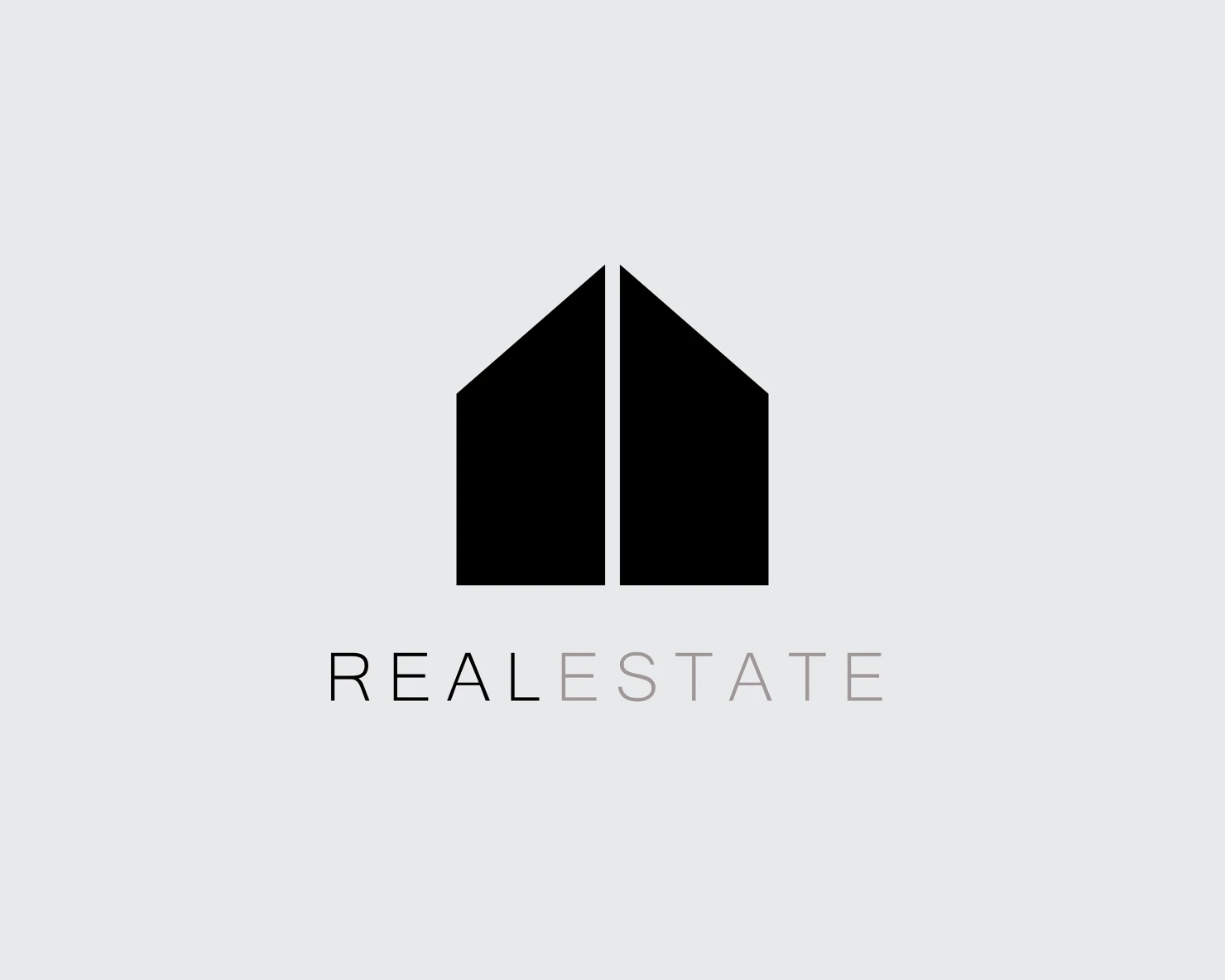 Real estate customizable logo set design #37232