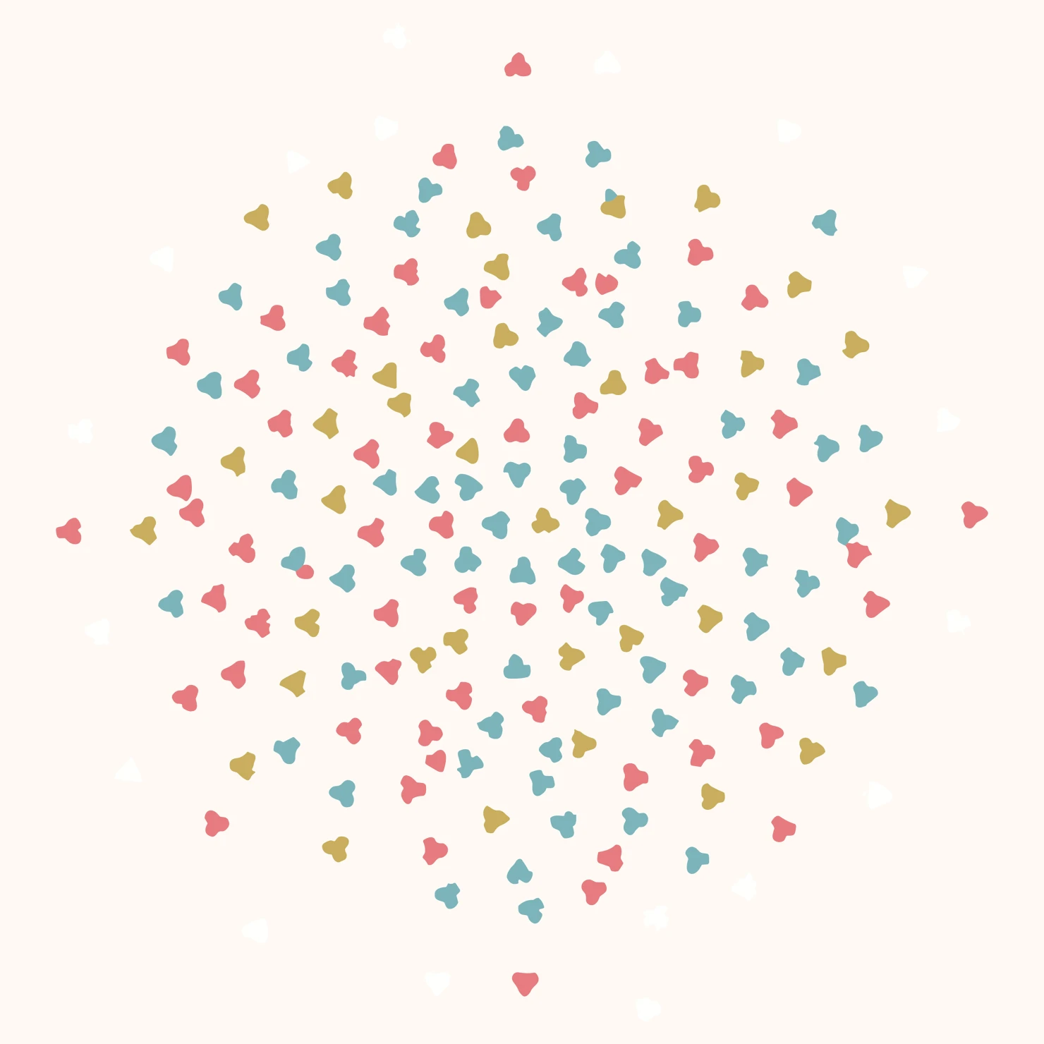 Confetti customizable clip art set design #37238