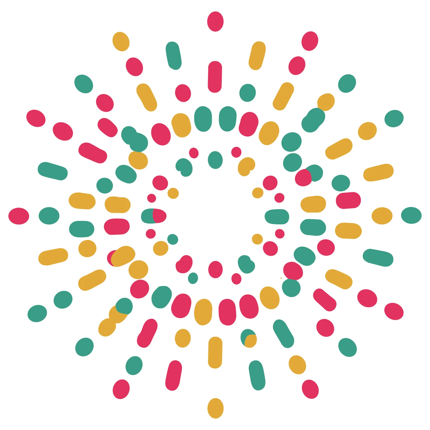 Confetti customizable clip art set design #37264