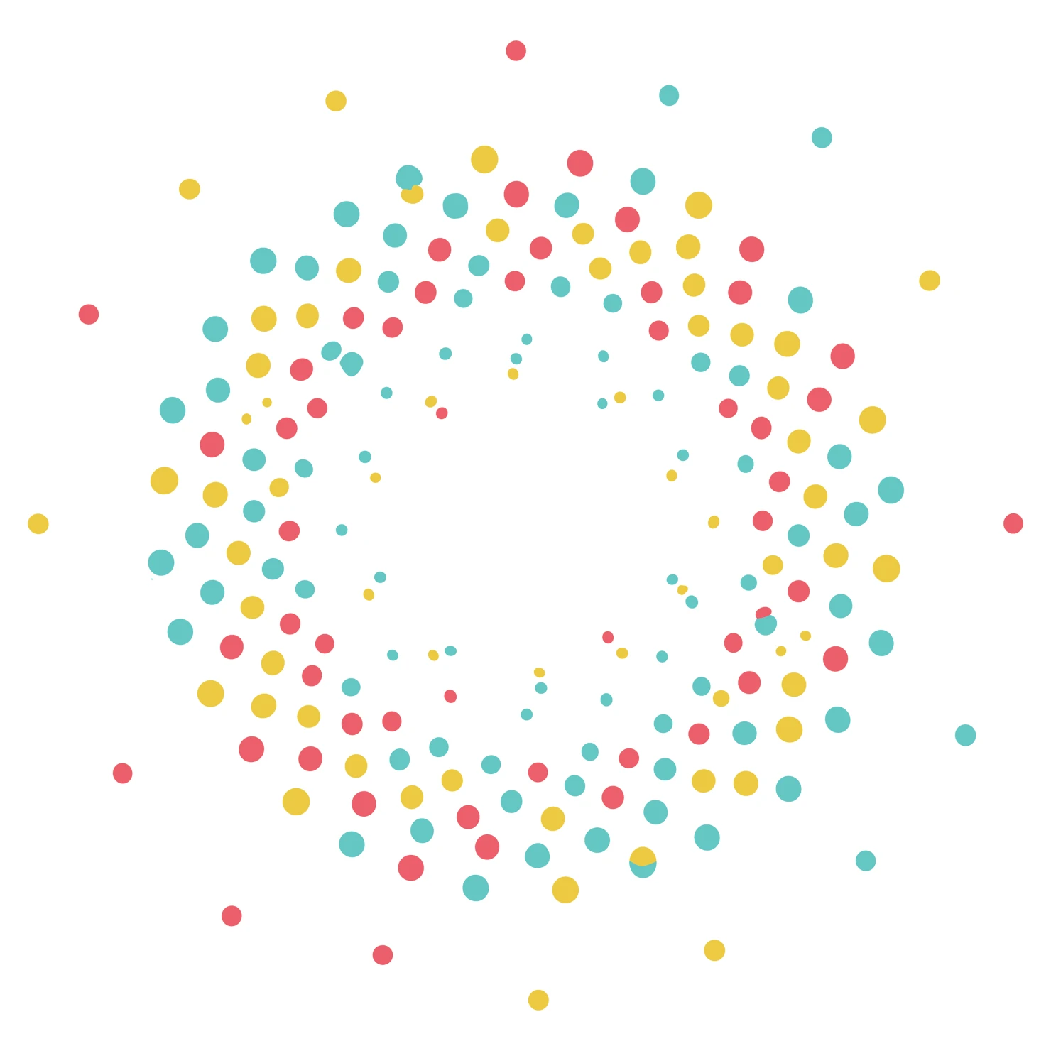 Confetti customizable clip art set design #37272