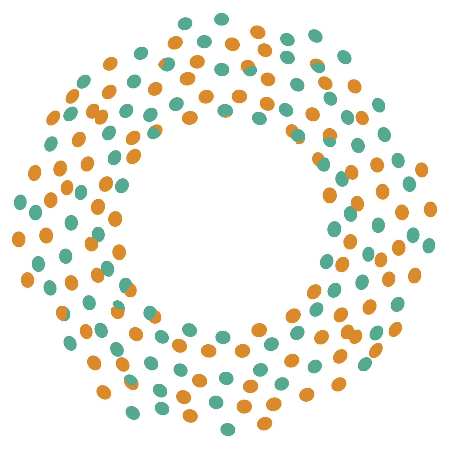 Confetti customizable clip art set design #37309